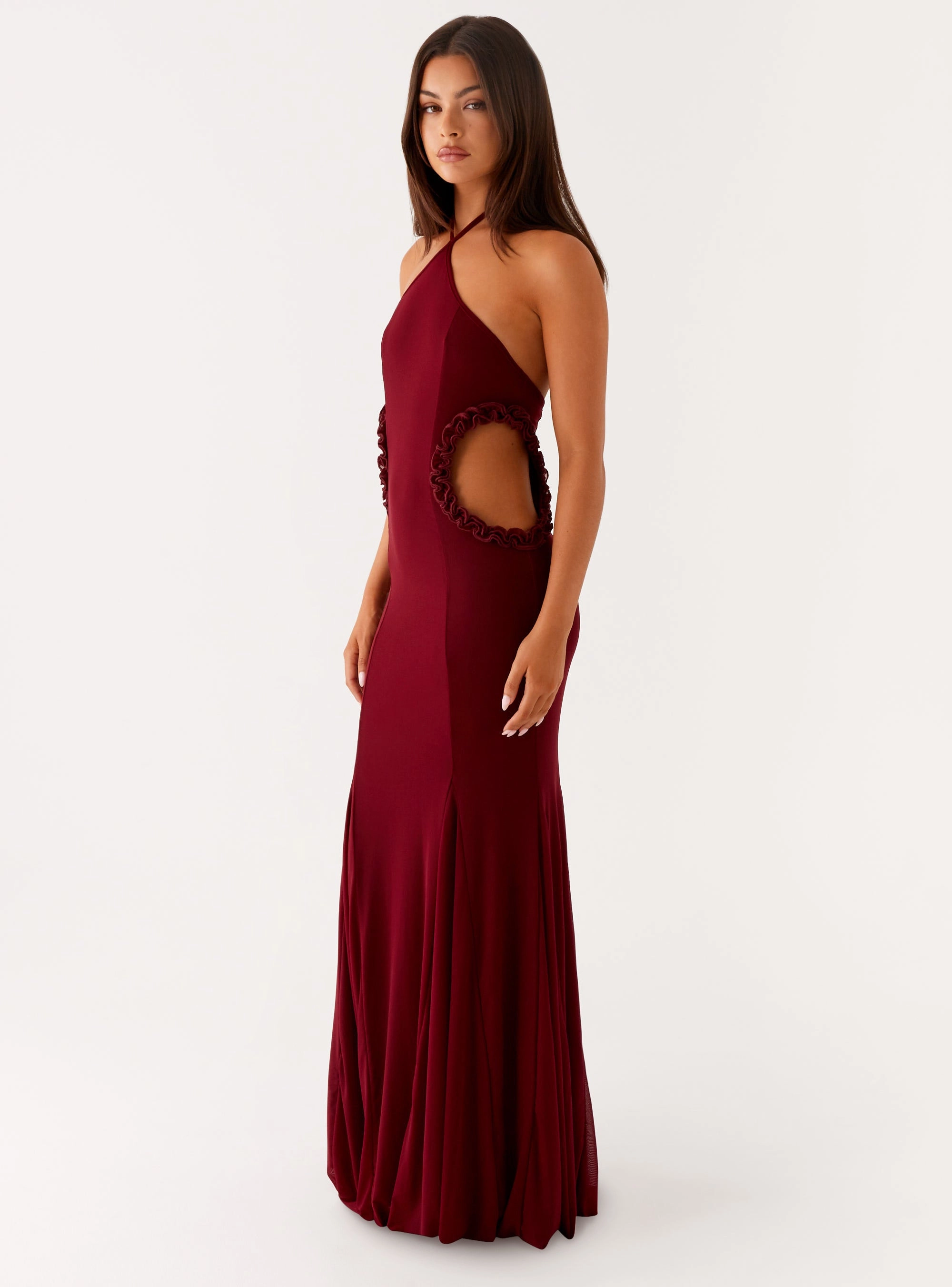 Everyday Movement Minimal Motion Jemima Maxi Dress - Raspberry Wine