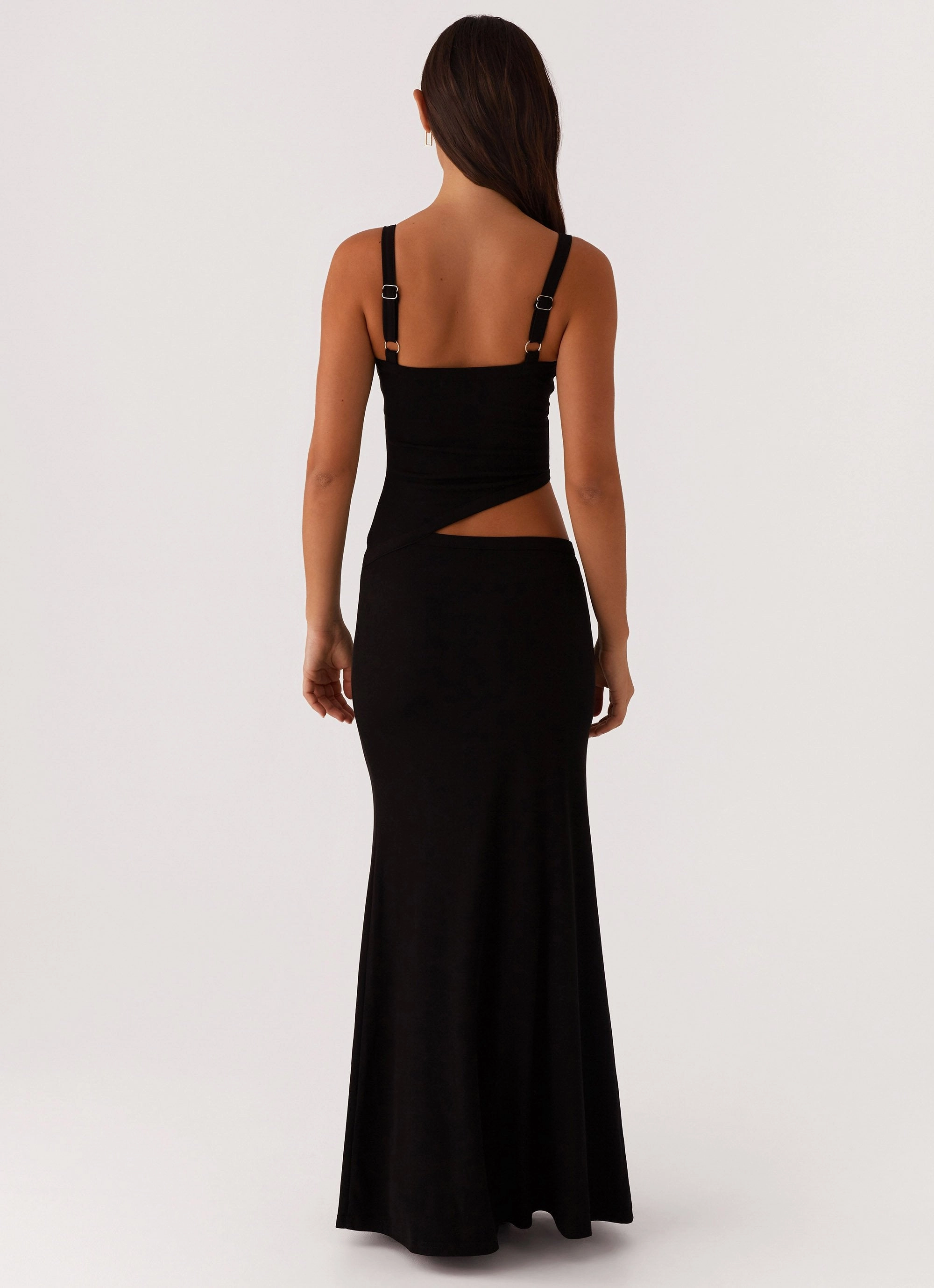 Sporty Look Jocelyn Maxi Dress - Black