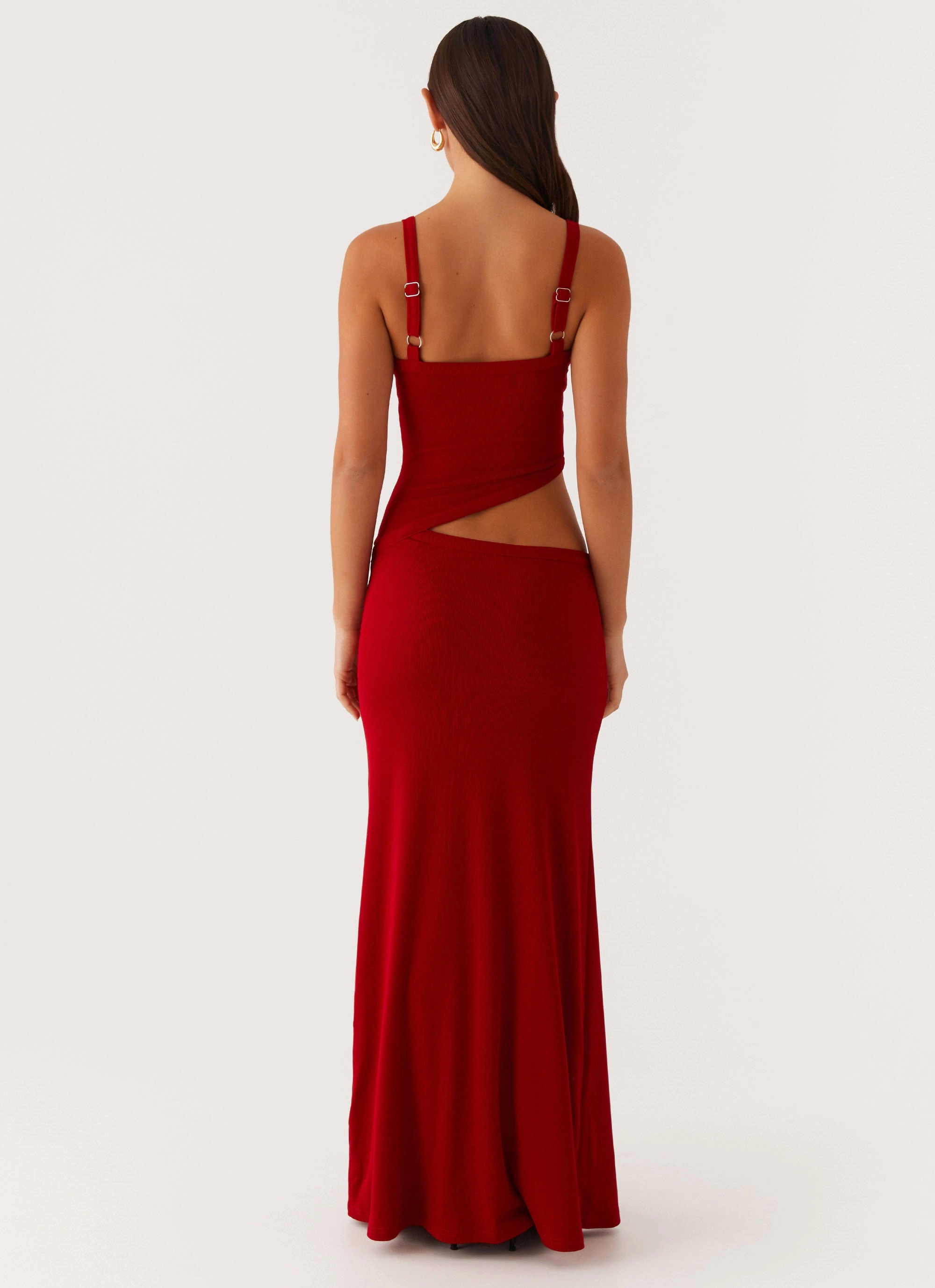 Jocelyn Maxi Dress - Red Daily Form