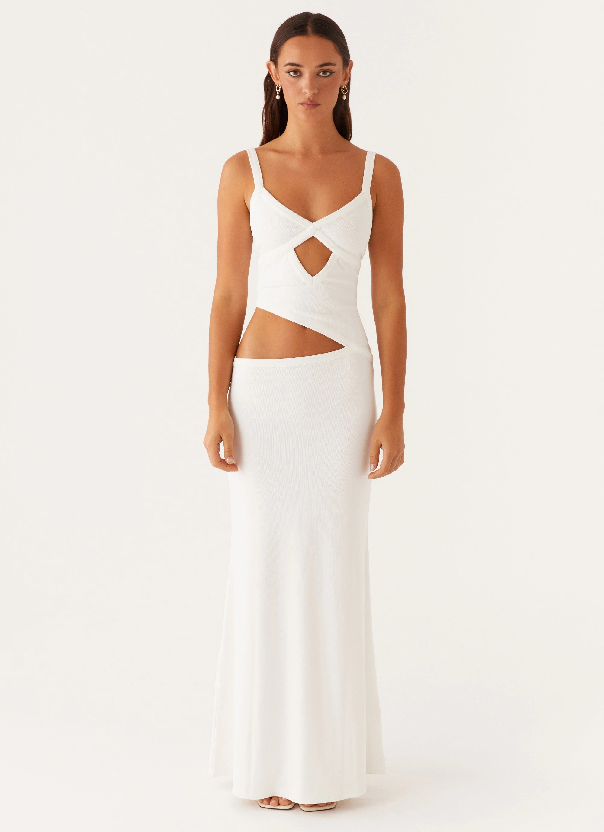 Daily Ready All-Occasion Wear Jocelyn Maxi Dress - White