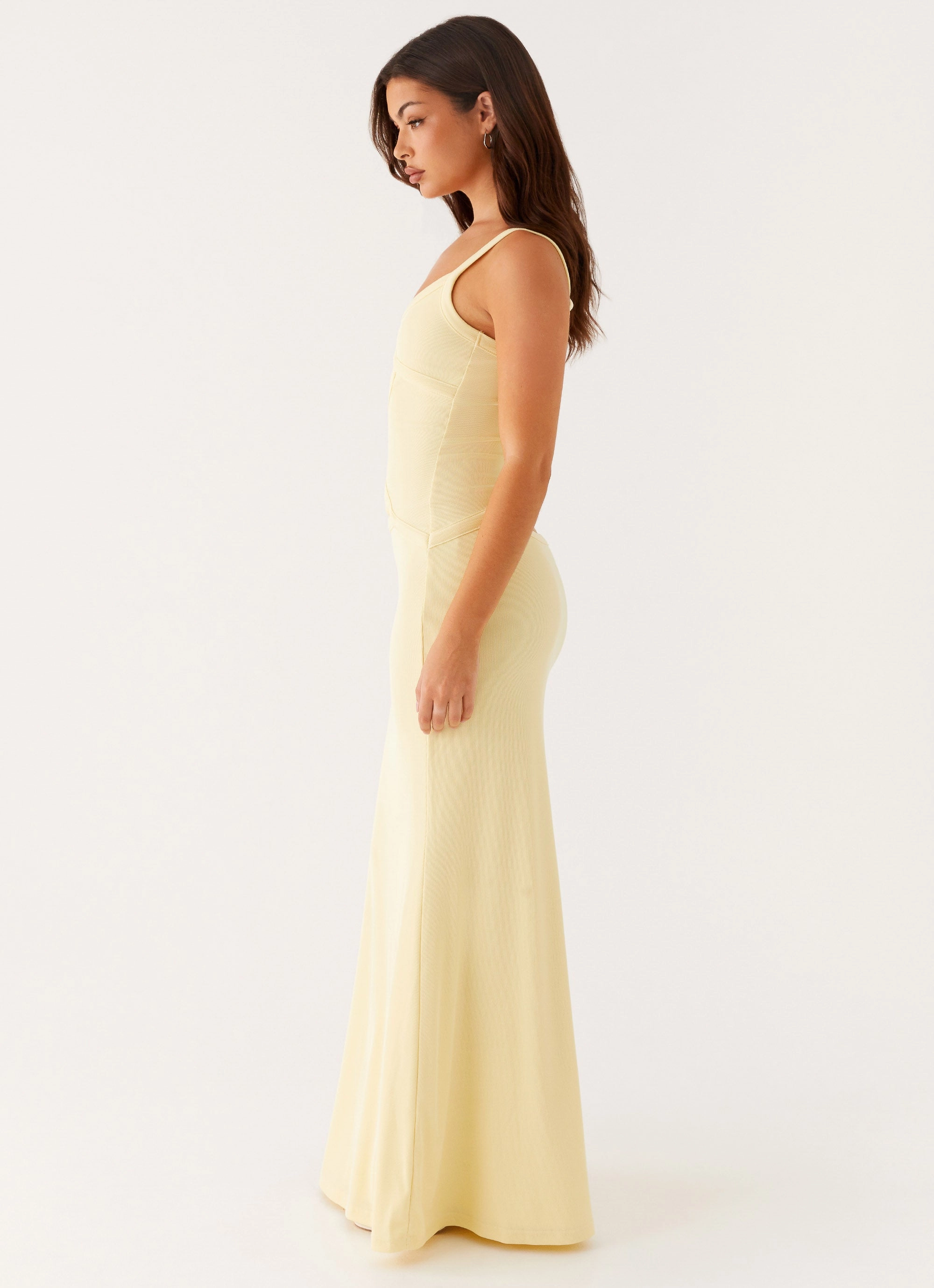 Jocelyn Maxi Dress - Yellow Timeless Layering