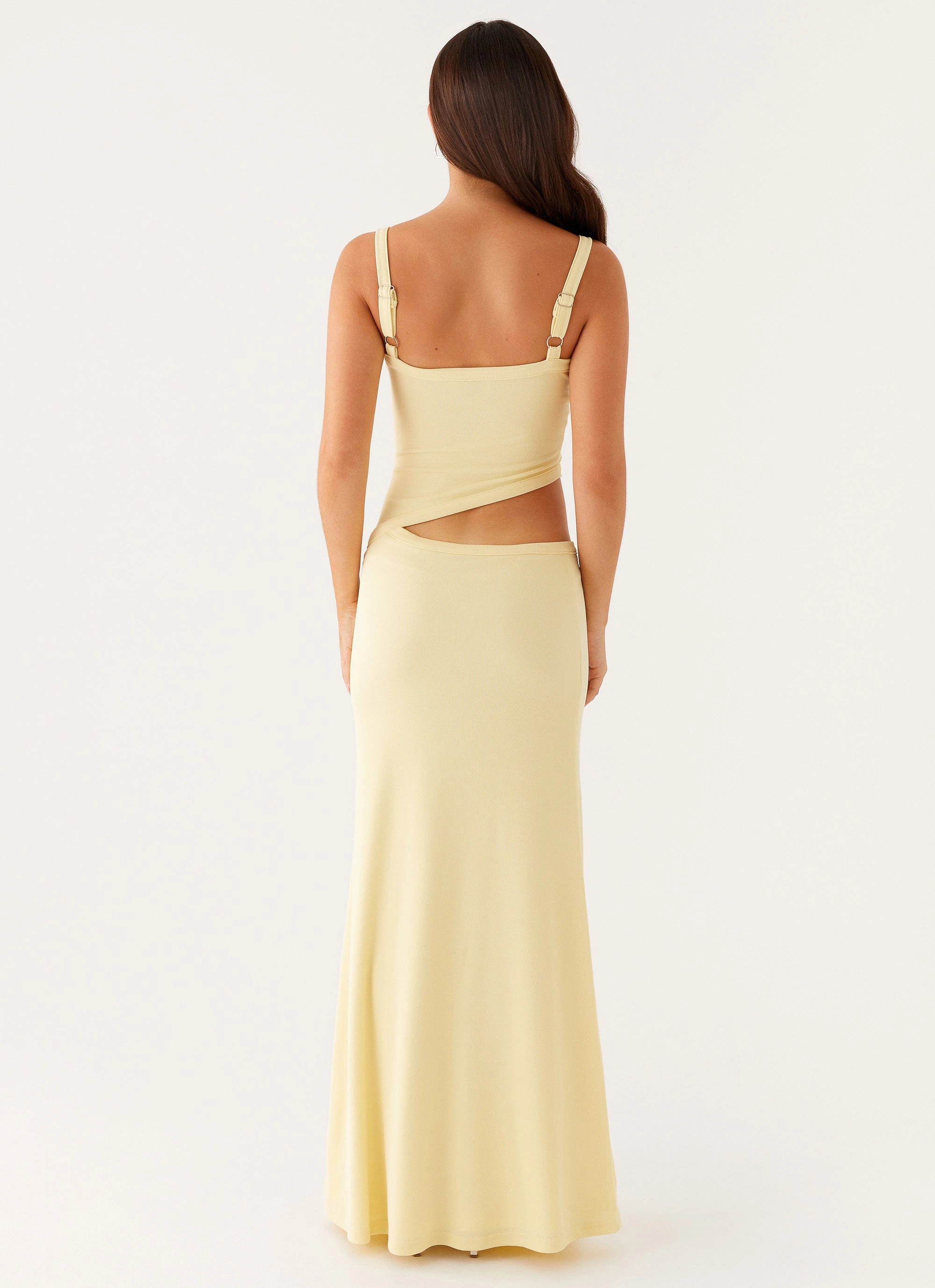 Jocelyn Maxi Dress - Yellow Casual Look