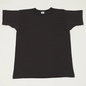 John Gluckow Lot. JG-CS06 Plain T-Shirt - Black Easy-Going Style