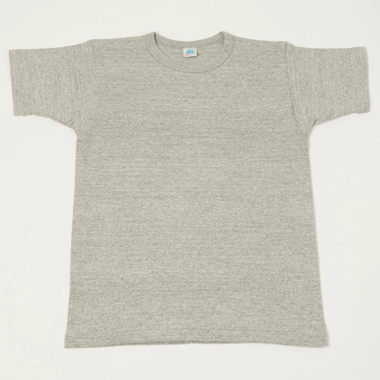 Layer-Friendly Cool Weather Wear John Gluckow Lot. JG-CS06 Plain T-Shirt - Heather Grey