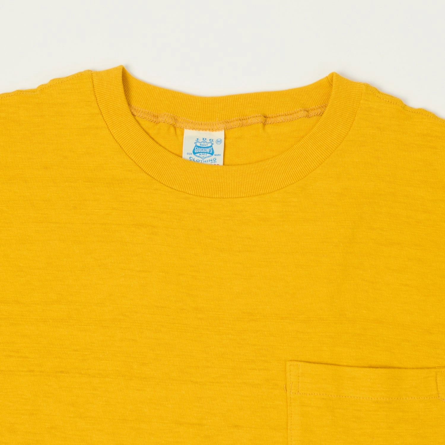 John Gluckow Lot. JG-CS07 'Keeper' Pocket T-Shirt - Gold Sporty and Stylish Feminine Touch