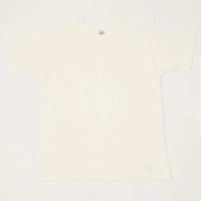 Modern innovation Relaxed and Easy John Gluckow Lot. JG-CS07 'Keeper' Pocket T-Shirt - Off White