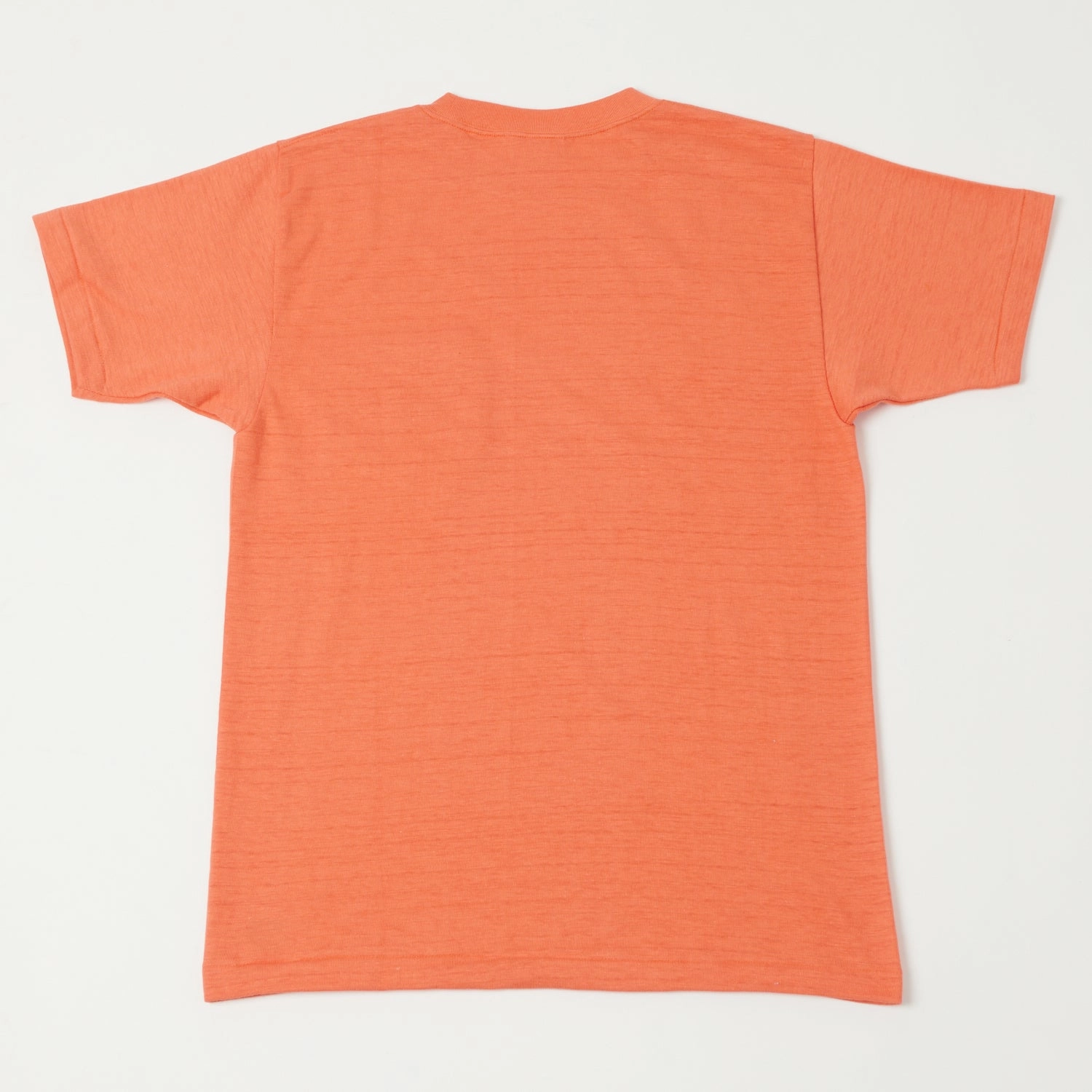 John Gluckow Lot. JG-CS07 'Keeper' Pocket T-Shirt - Orange Unisex versatility Smooth Neckline