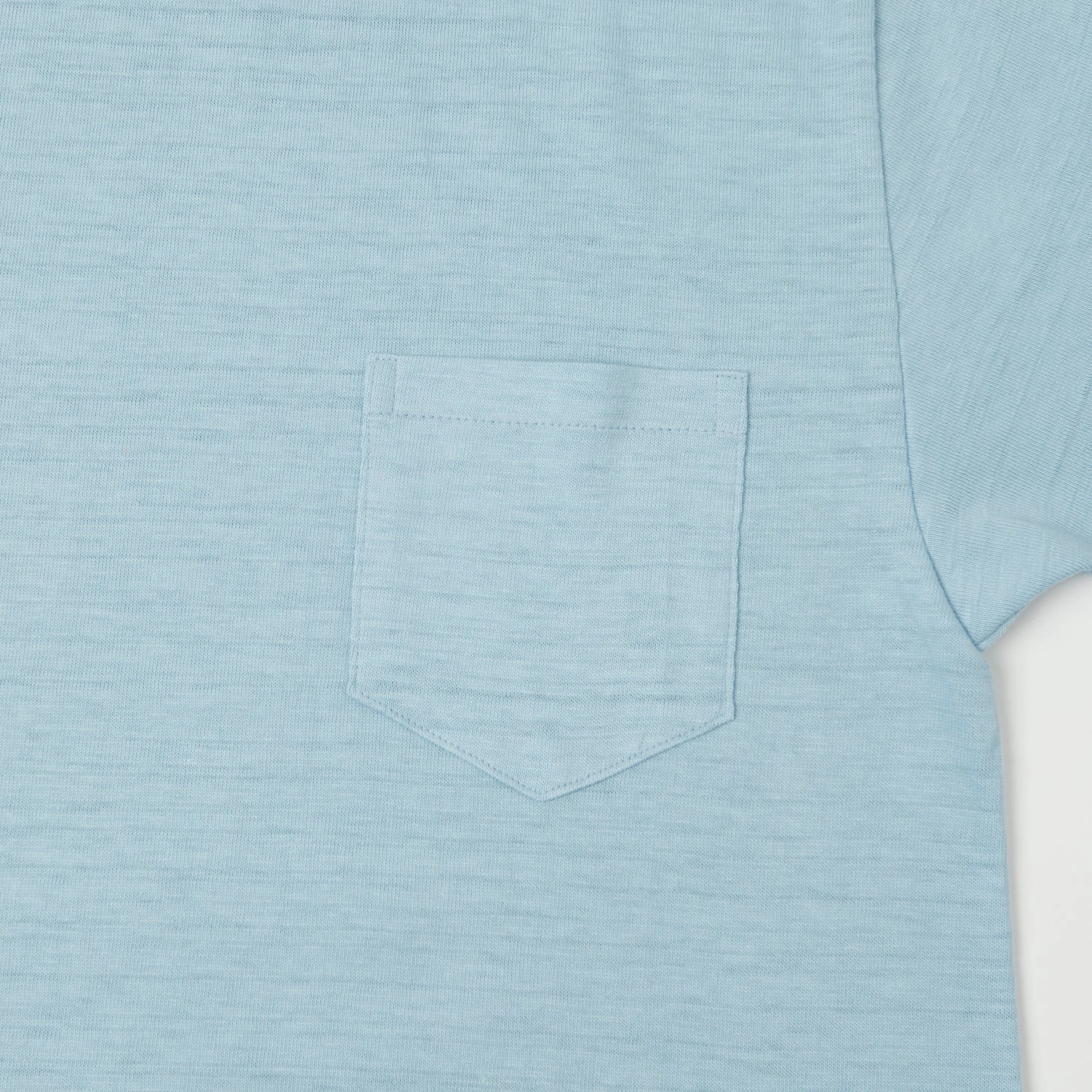 Trendy Vibes Wear Basic Layer John Gluckow Lot. JG-CS07 'Keeper' Pocket T-Shirt - Sax Blue