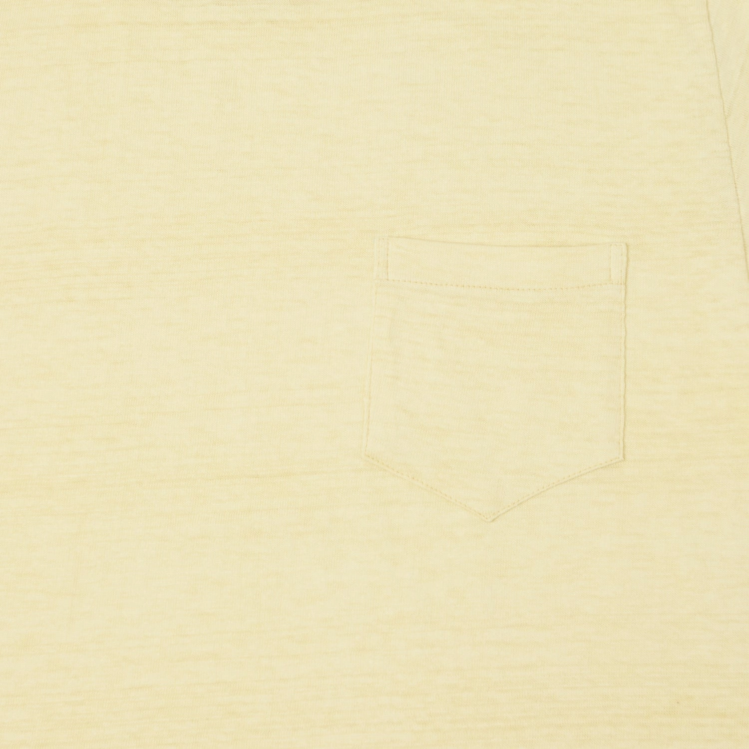 John Gluckow Lot. JG-CS07 'Keeper' Pocket T-Shirt - Yellow Sleek Comfort