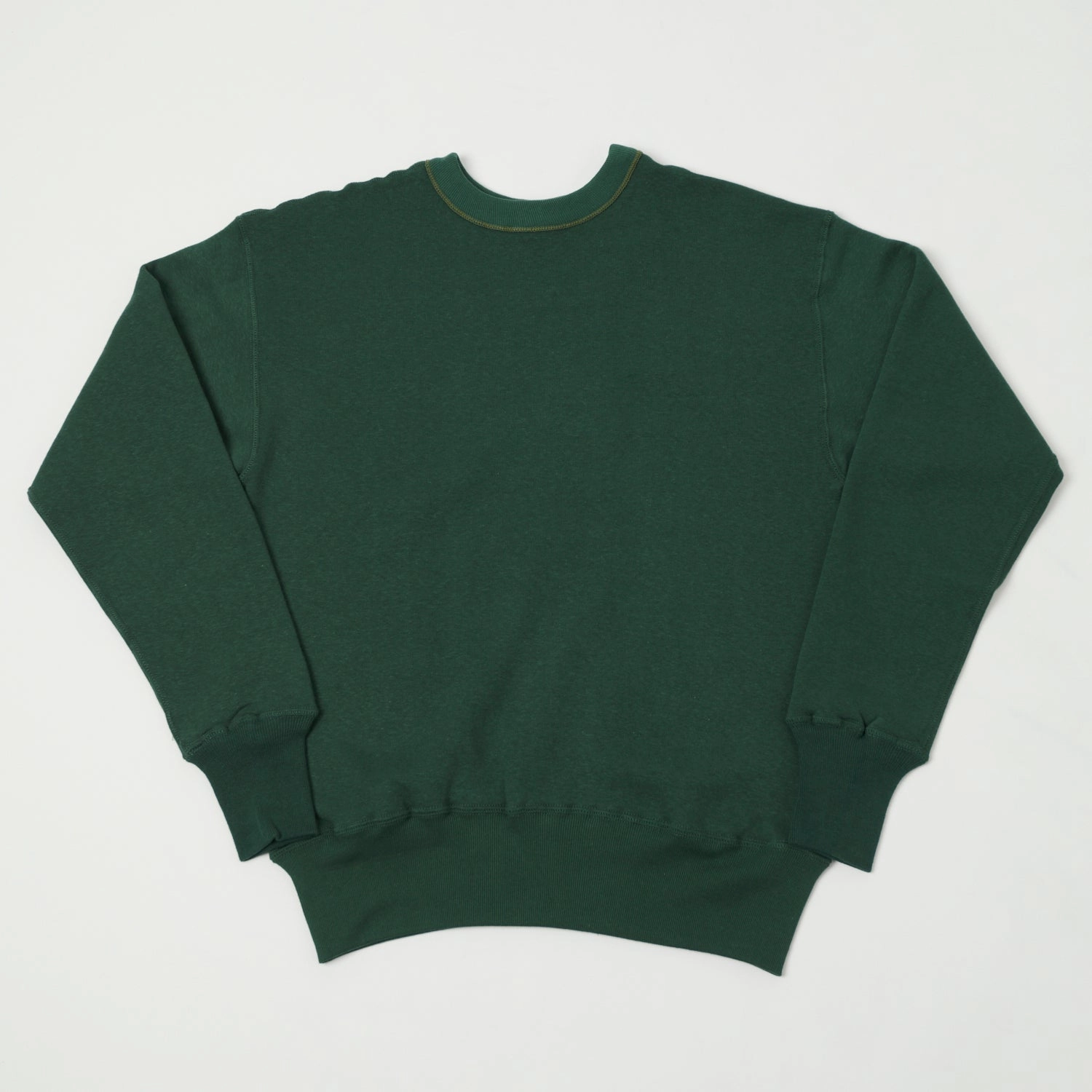 City Cool Smart Fashion John Gluckow Lot. JG-CS14 Classic Crew Sweatshirt - Dark Green