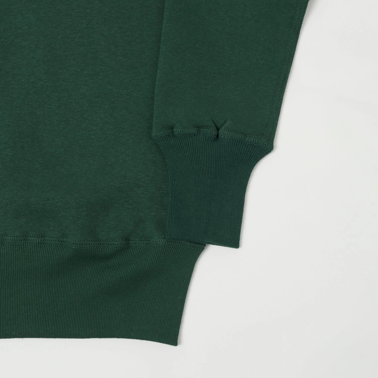 Casual Essentials Classic Minimal John Gluckow Lot. JG-CS14 Classic Crew Sweatshirt - Dark Green