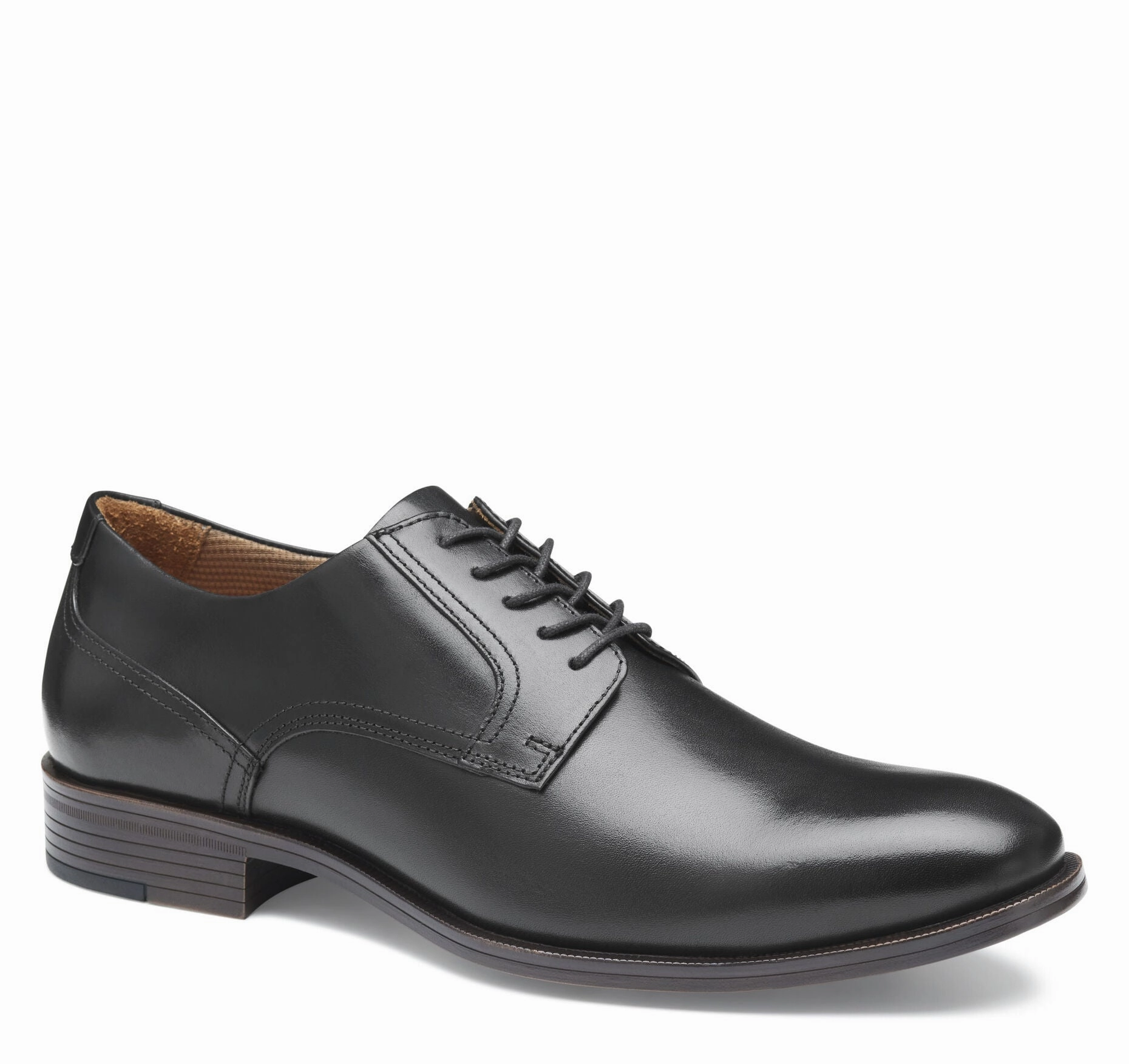 Stable Fit Professional Setting Luxe Detail Office Ready Johnston & Murphy Men's Reeve Plain Toe Dress Casual Lace-Up Shoe