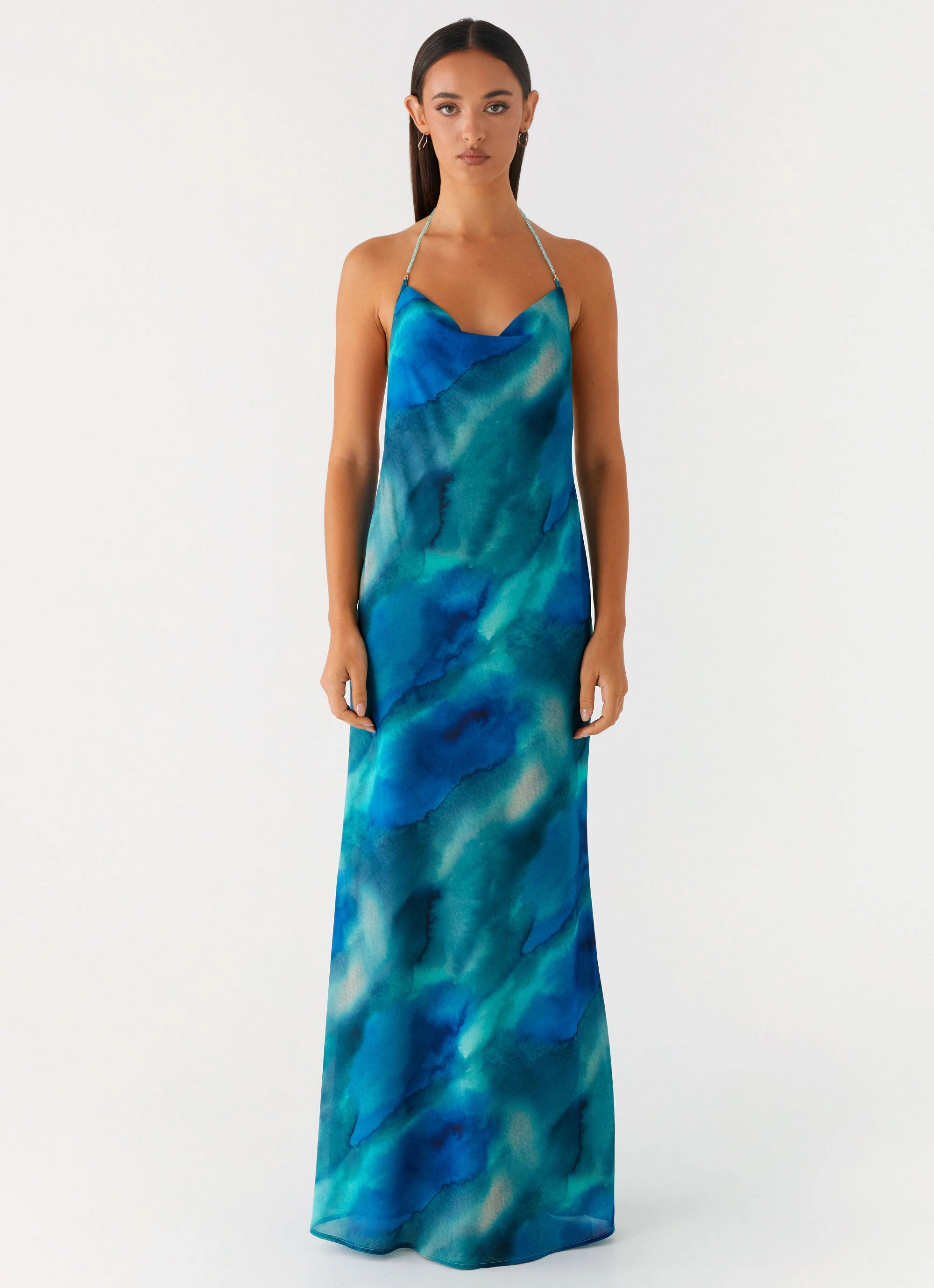 Journey Maxi Dress - Blue Tie Dye All Look
