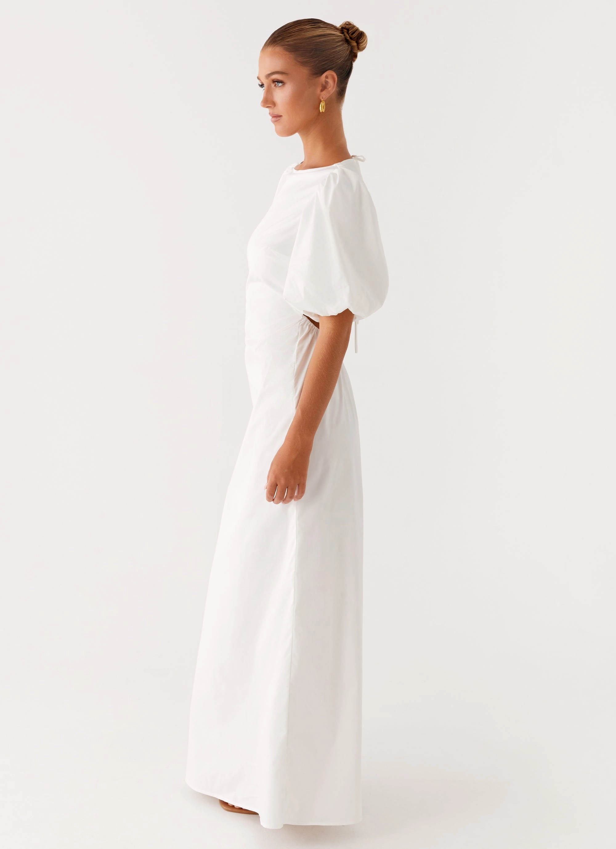 Gender Inclusive Judy Maxi Dress - White