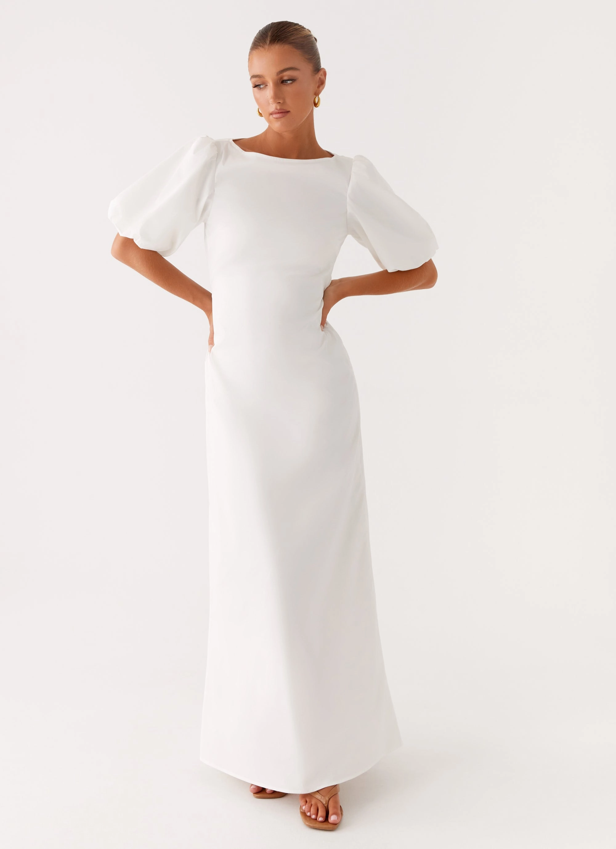 Multi Season Judy Maxi Dress - White
