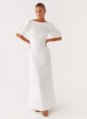 Multi Season Judy Maxi Dress - White