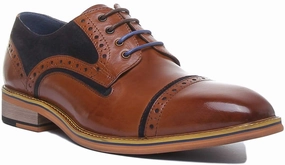 Custom Edge Justin Reece England Dennis In Brown Blue