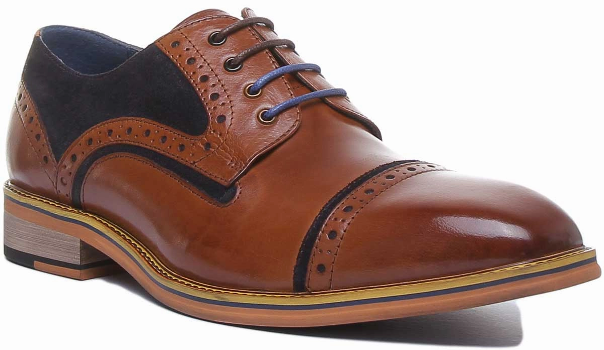 Custom Edge Justin Reece England Dennis In Brown Blue