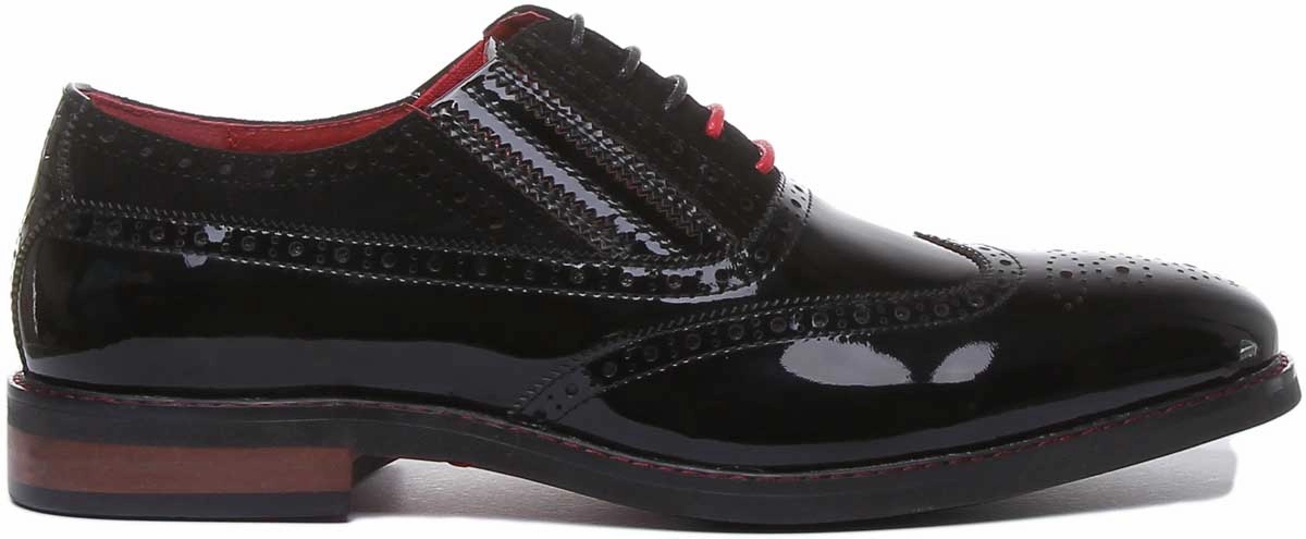 Justin Reess England Jake In Black Patent Shared Room Classic Appeal