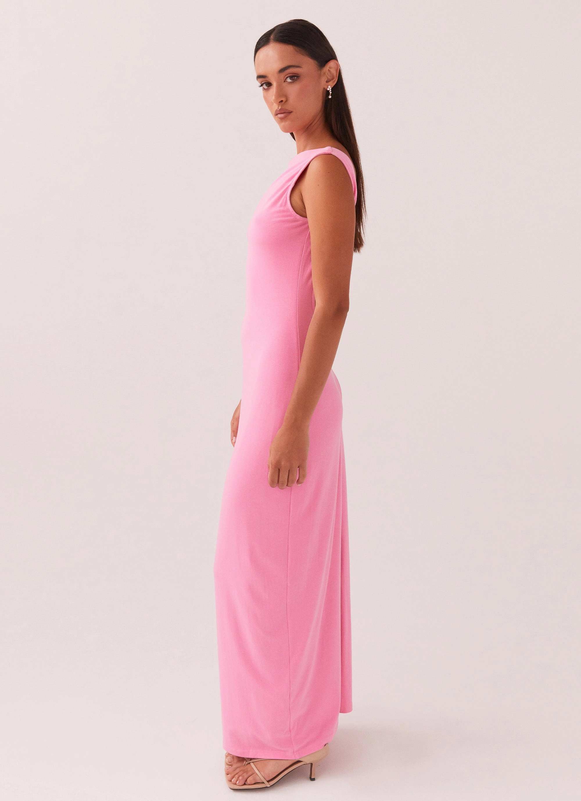 Celina Maxi Dress - Pink Grace Flow Date night