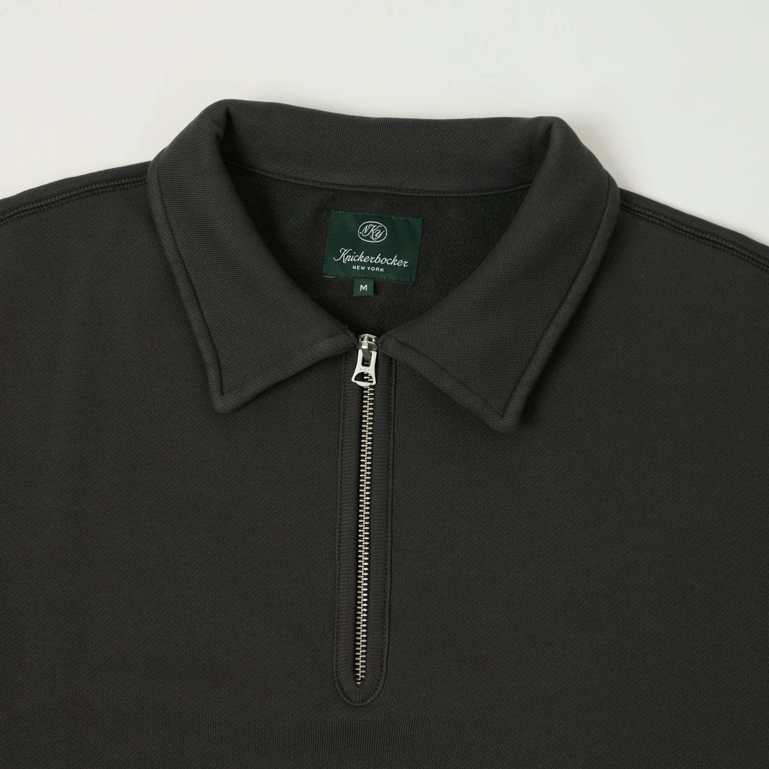 adults product handmade quality Knickerbocker 'Stadium Loft' Quarter Zip Sweatshirt - Coal