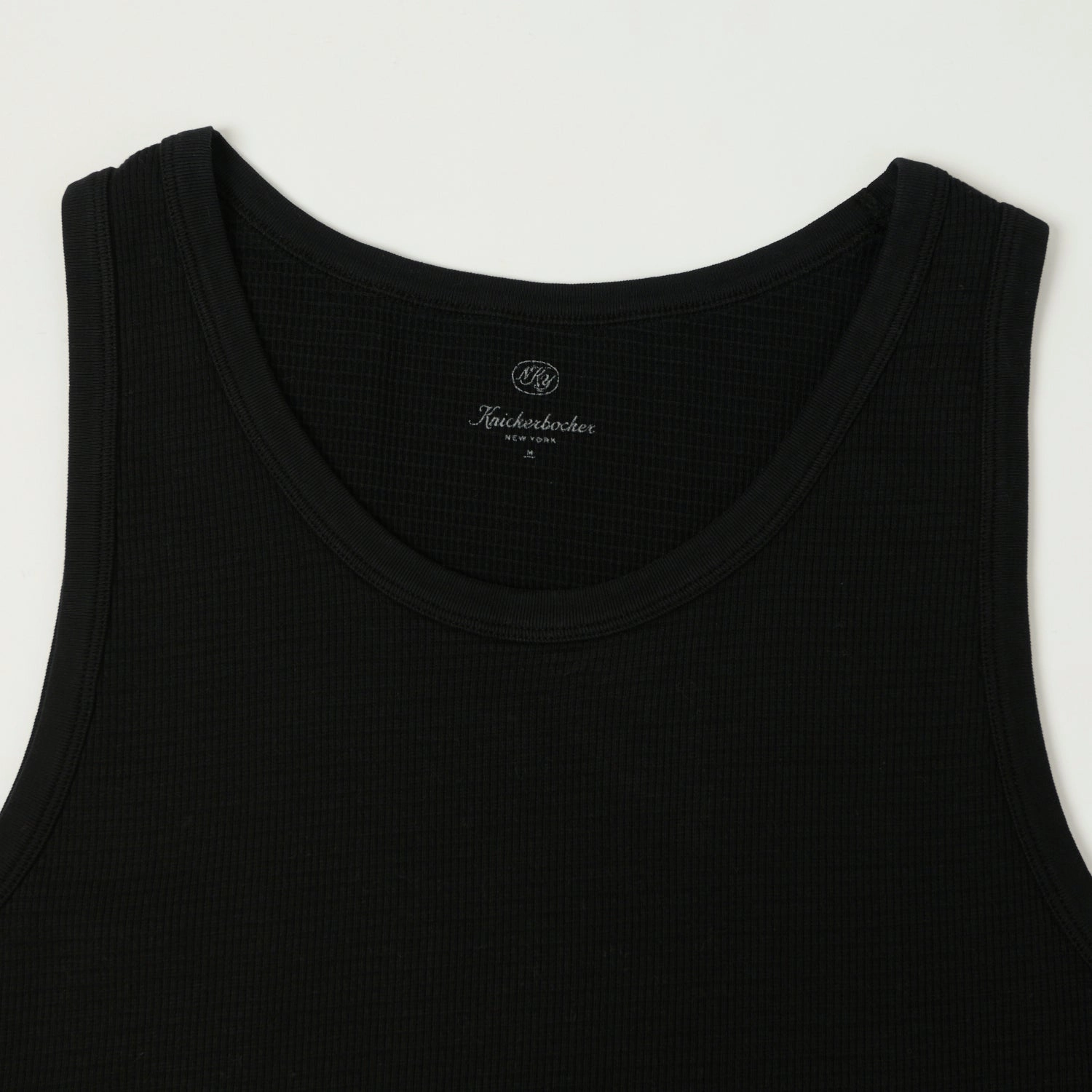 warm weather Urban Fit Knickerbocker Box Knit Tank - Black
