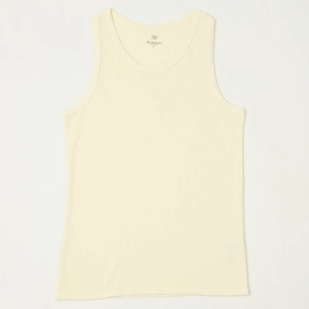 Knickerbocker Box Knit Tank - Milk Athletic Comfort Wear