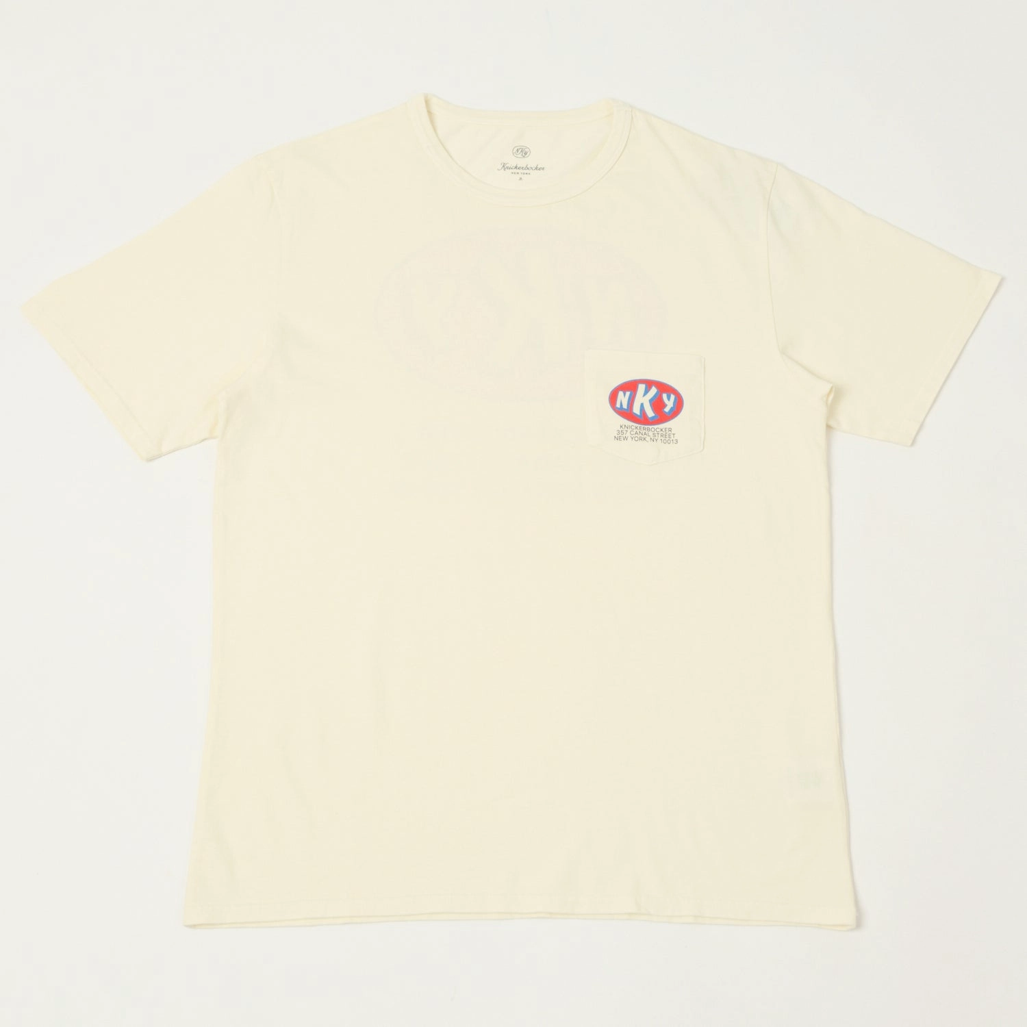 MicroPiqueKnit Easy Layering Knickerbocker Oil T-Shirt - Milk