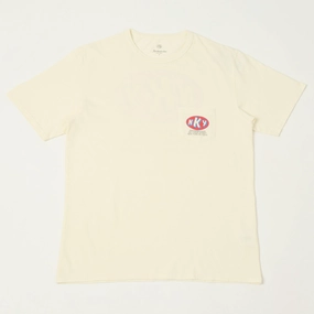 MicroPiqueKnit Easy Layering Knickerbocker Oil T-Shirt - Milk