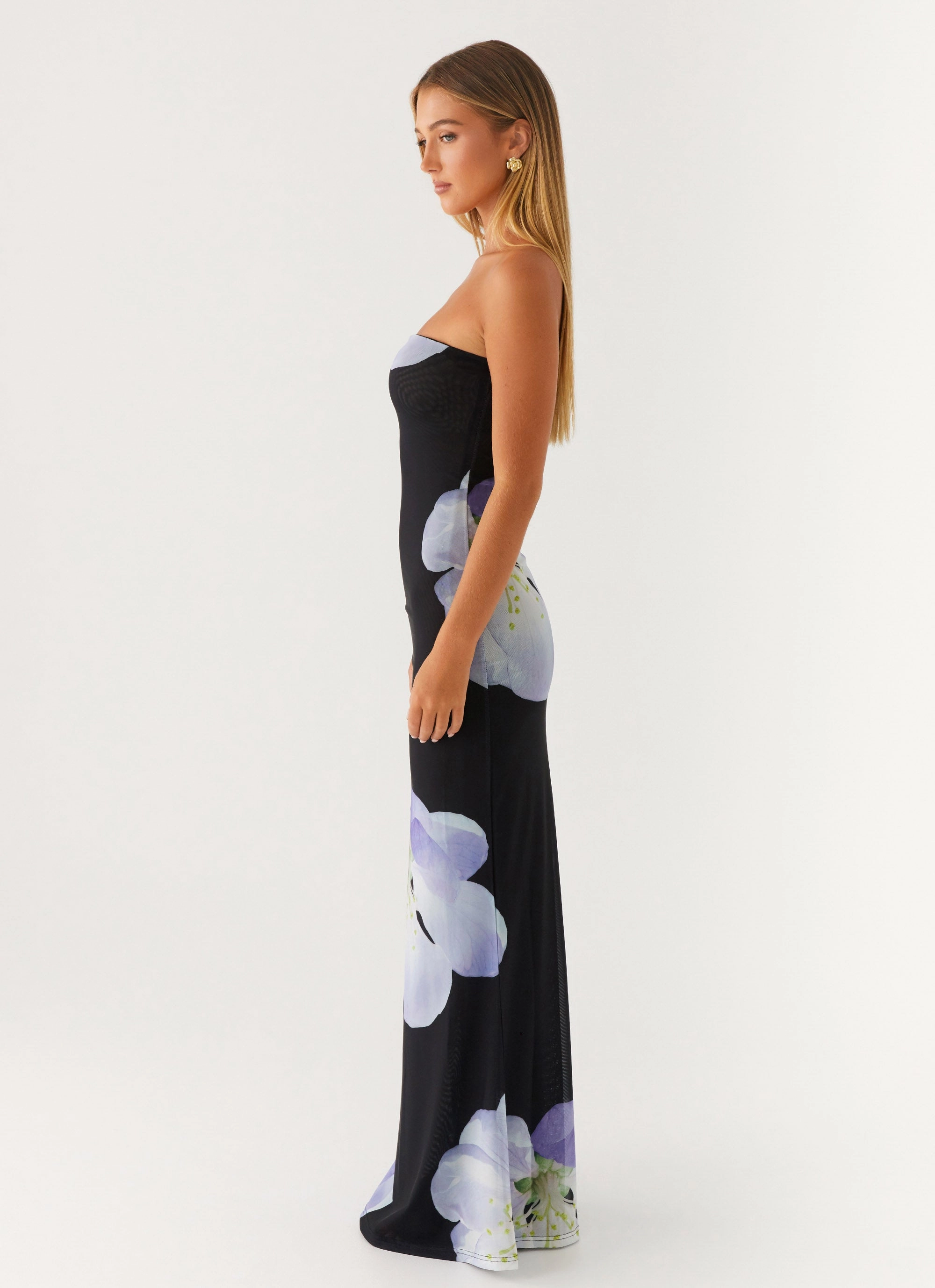 Effortless Look Jorja Maxi Dress - Flower Print