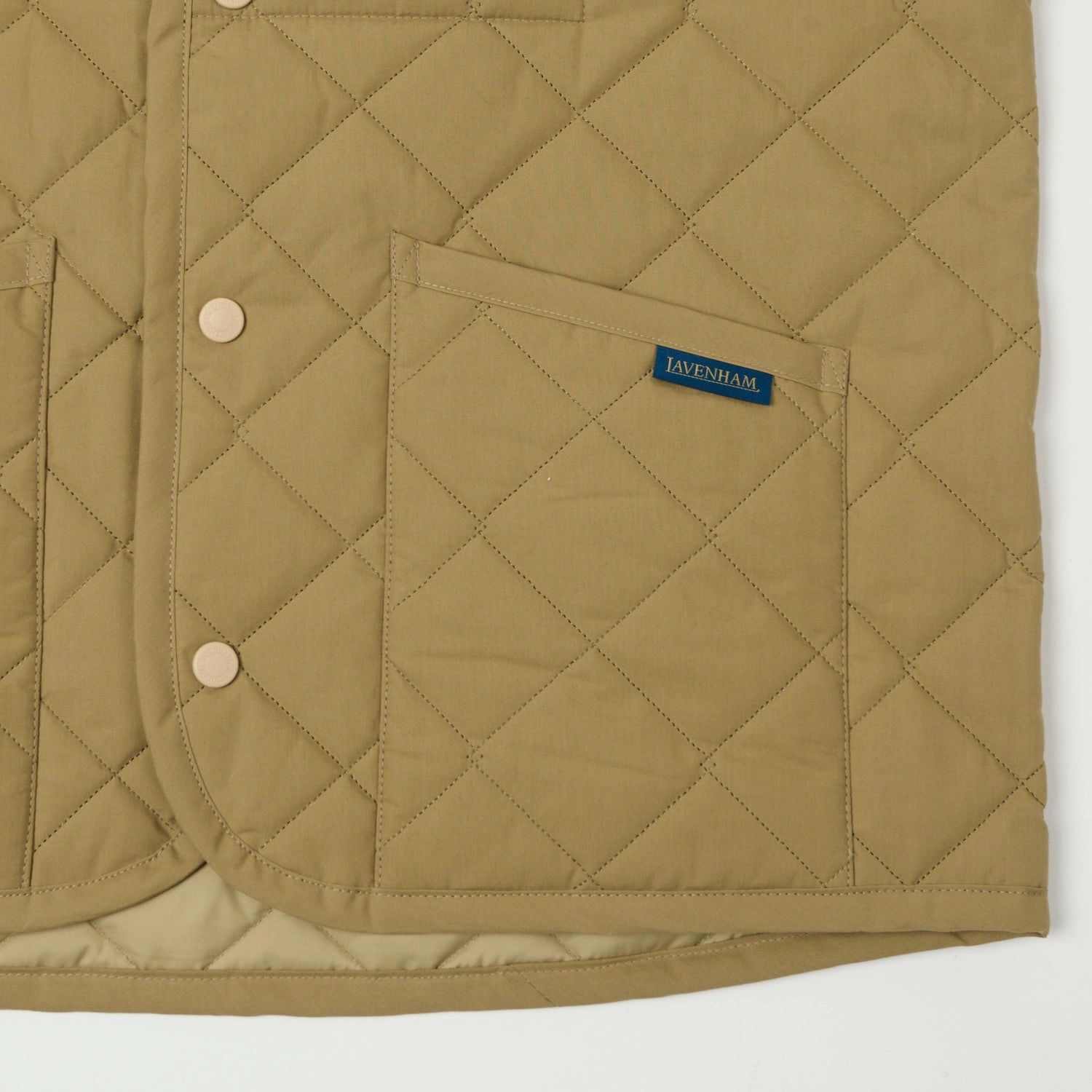 slow - speed movement Lavenham Thornham Gilet - Dark Tan