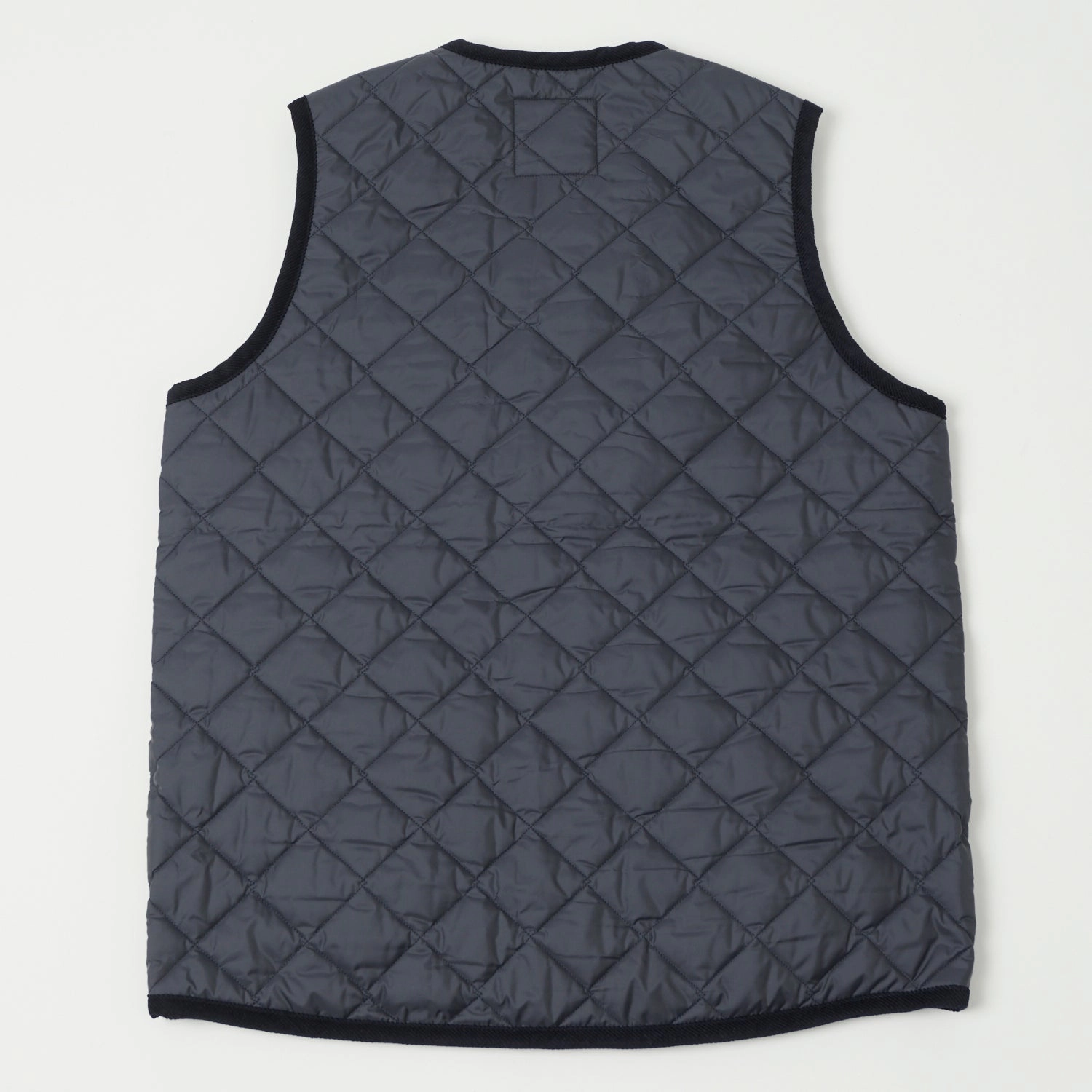 Layer Smooth Lavenham Thornham Quilted Gilet - Suffolk Navy/Olive Green