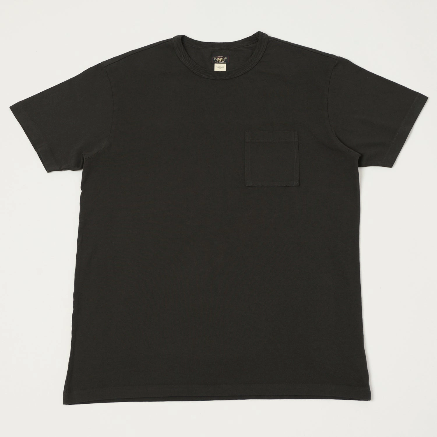 RRL Pocket T-Shirt Two-Pack - Black oversized but not shapeless Versatile Design