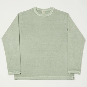 Jackman Lead-Off T-Shirt - Fade Sage No-Shrink Fabric