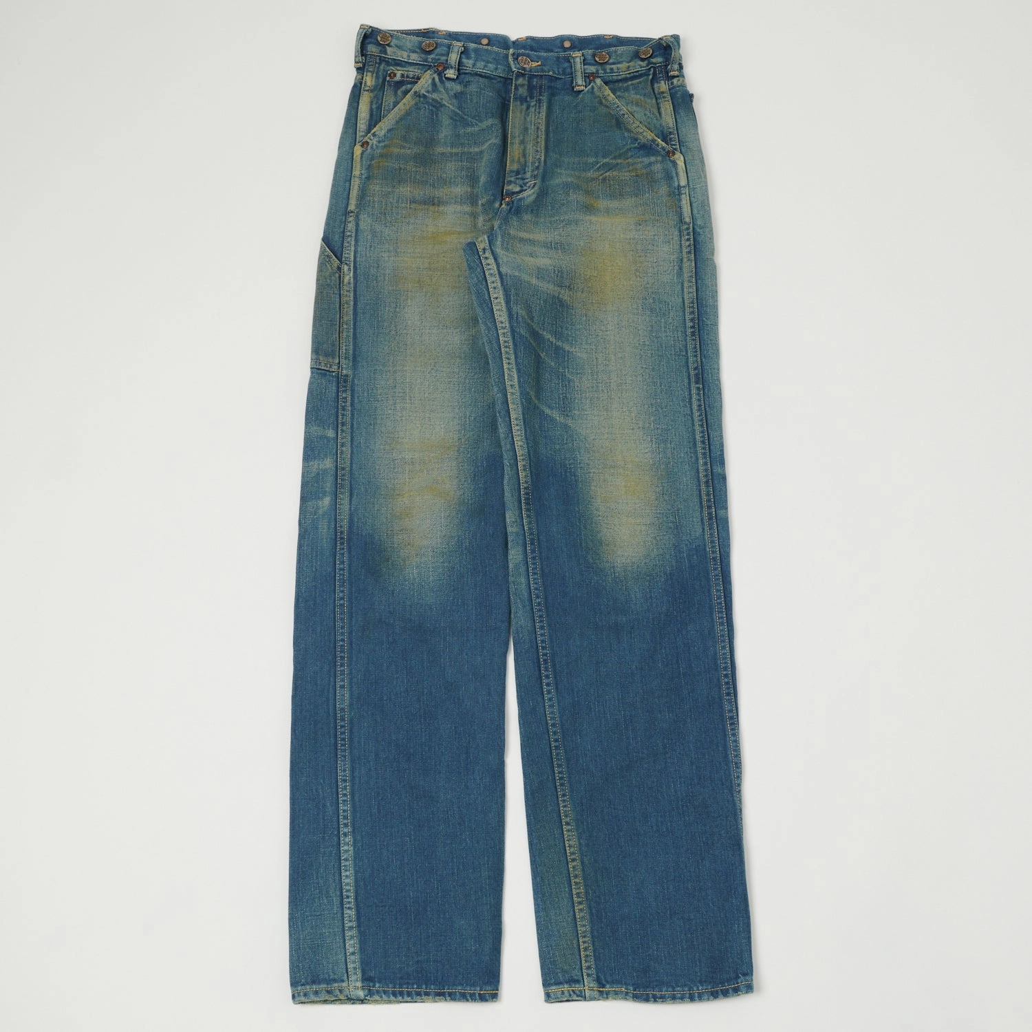 Spring Attire Everyday Party Look Lee Archives 'Can't Bust 'Em' 77 Logger Regular Straight Jean - Heavy Wash