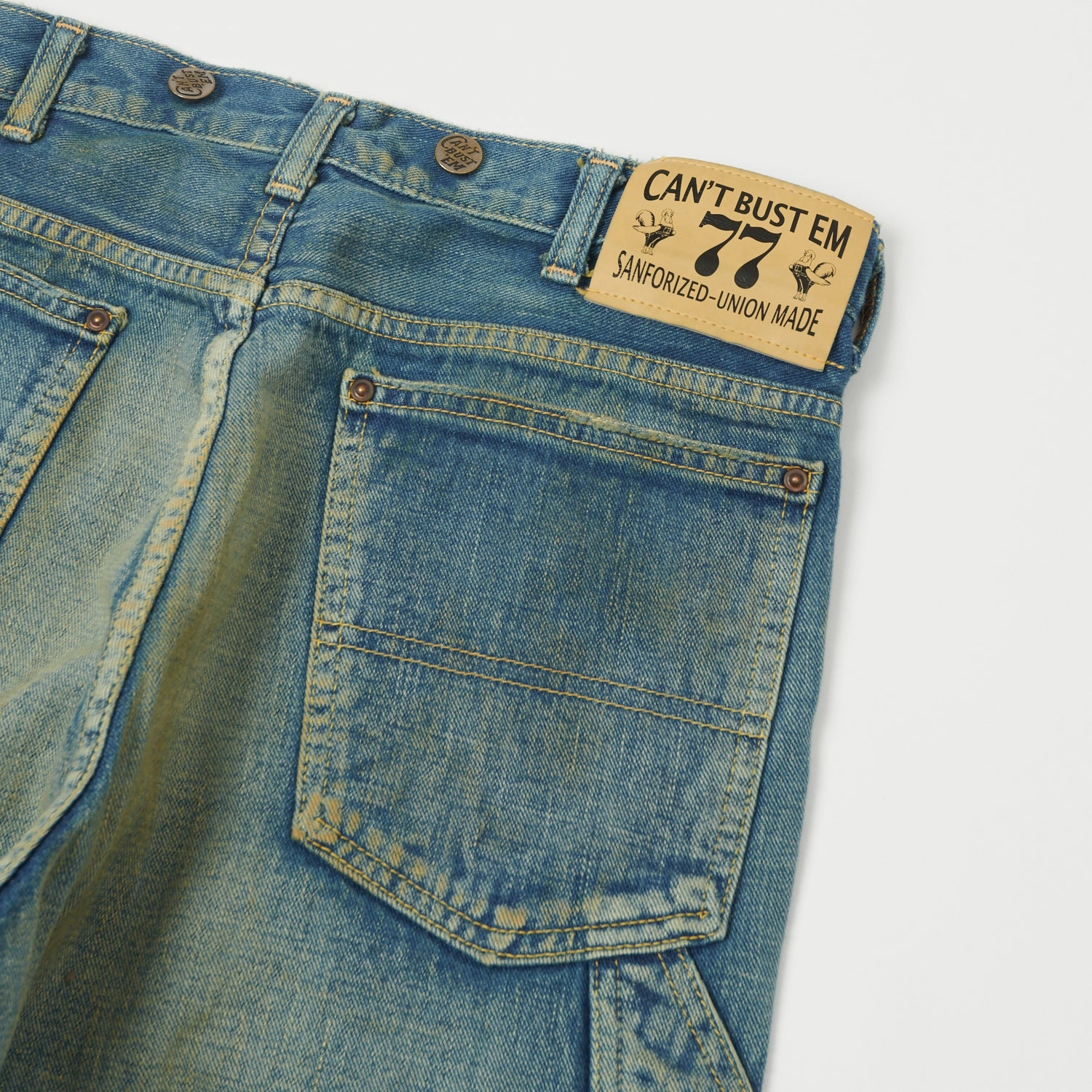 Lee Archives 'Can't Bust 'Em' 77 Logger Regular Straight Jean - Heavy Wash School Fit