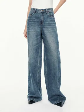 All Season Weather Friendly High Waist Cotton Jeans