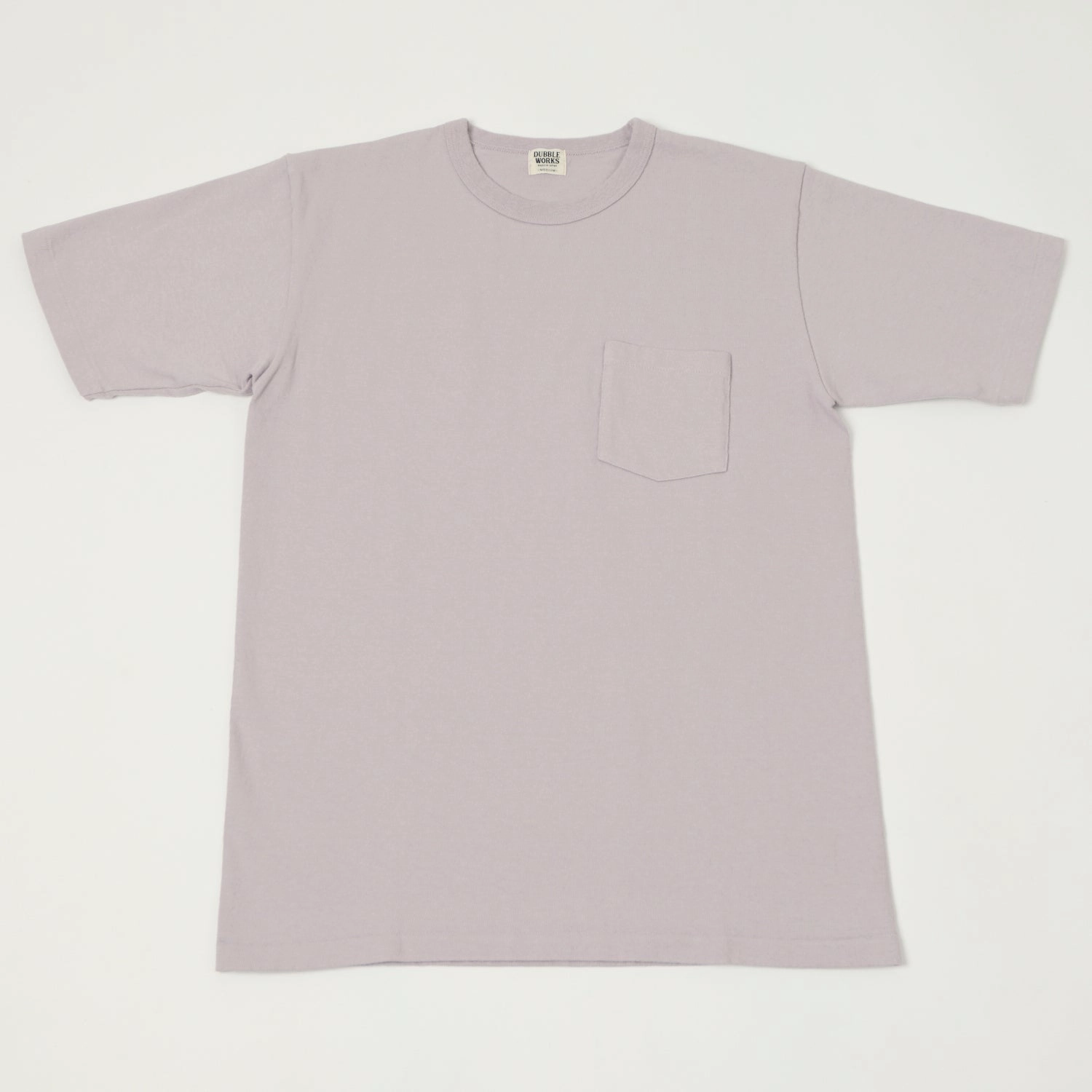 Perfect for Layering Dubbleworks Heavy Fabric Pocket Tee - Lavender