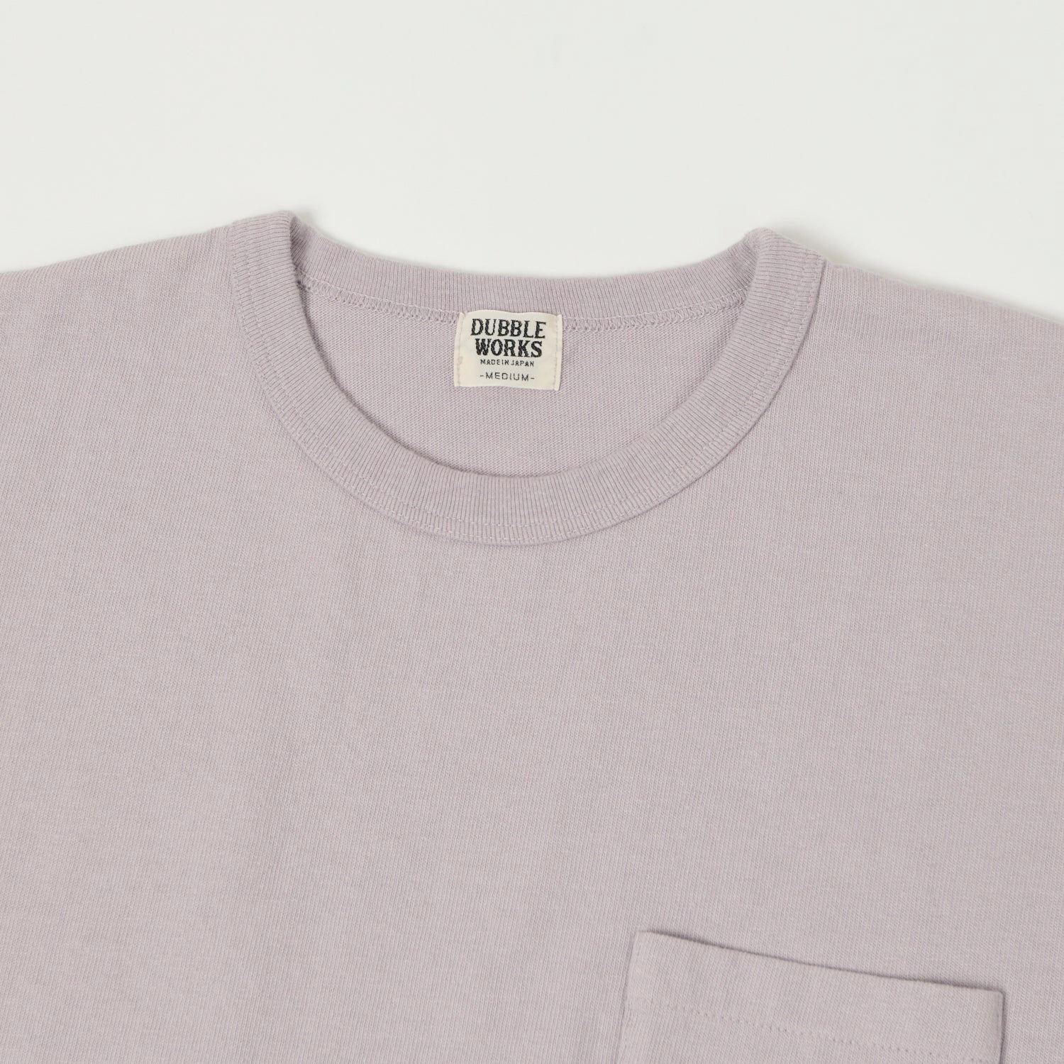 Dubbleworks Heavy Fabric Pocket Tee - Lavender Casual Flex Wear