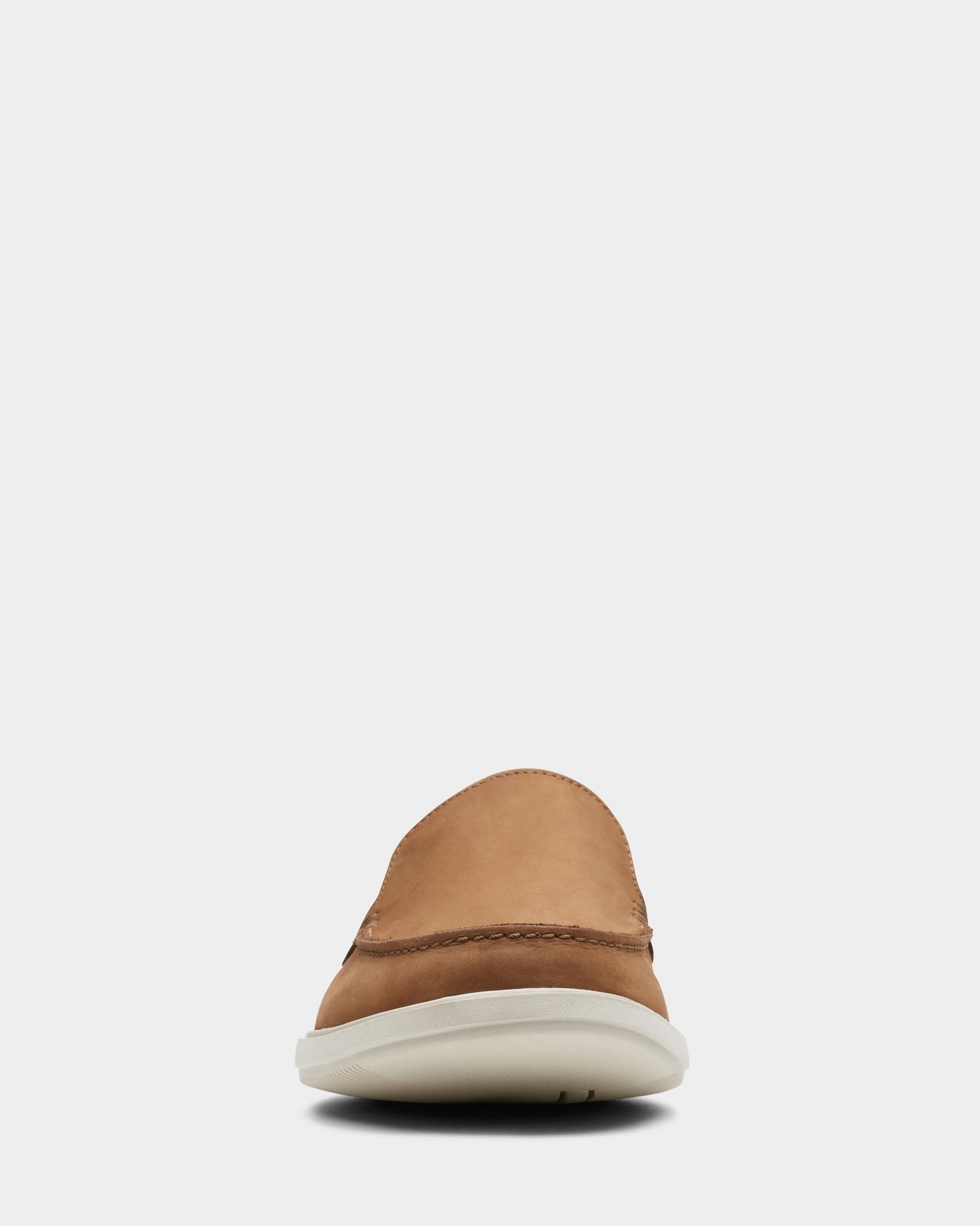 Bratton Loafer Dark Tan Nubuck Heel Strong Any Weather