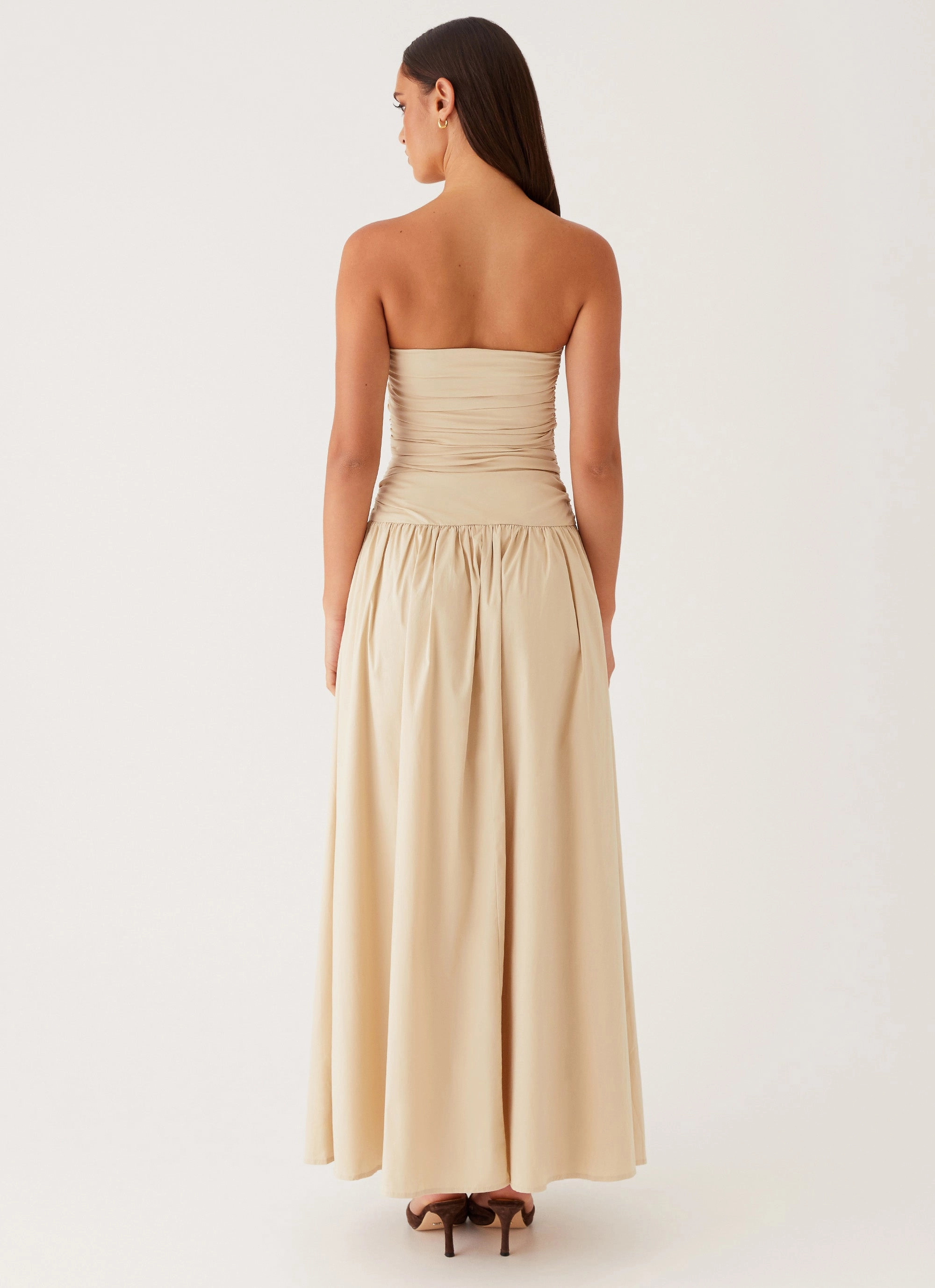 Carmel Maxi Dress - Ivory Neutral Feel