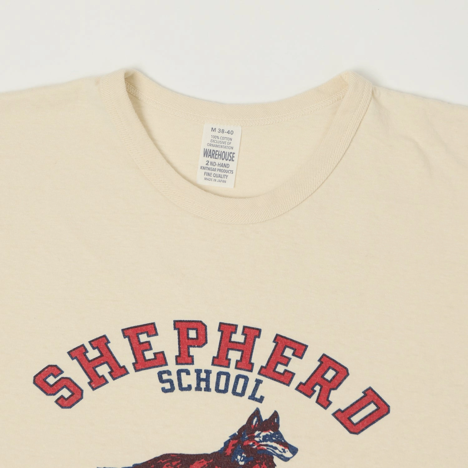 Weekend Fashion Warehouse & Co 4064 'Shepherd' T-Shirt - Cream