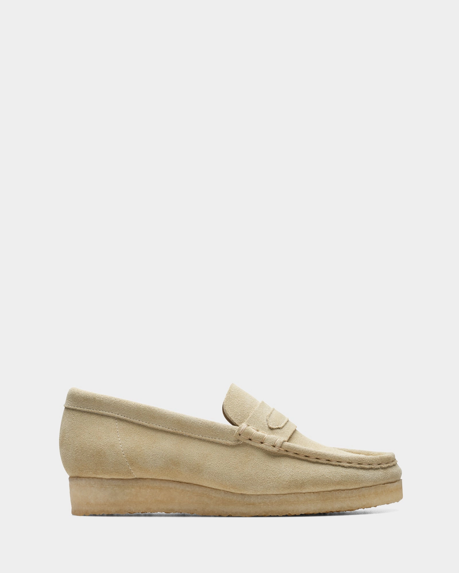 Wide Steps Practical Casual Fit WALLABEE LOAFER (W) Maple Suede