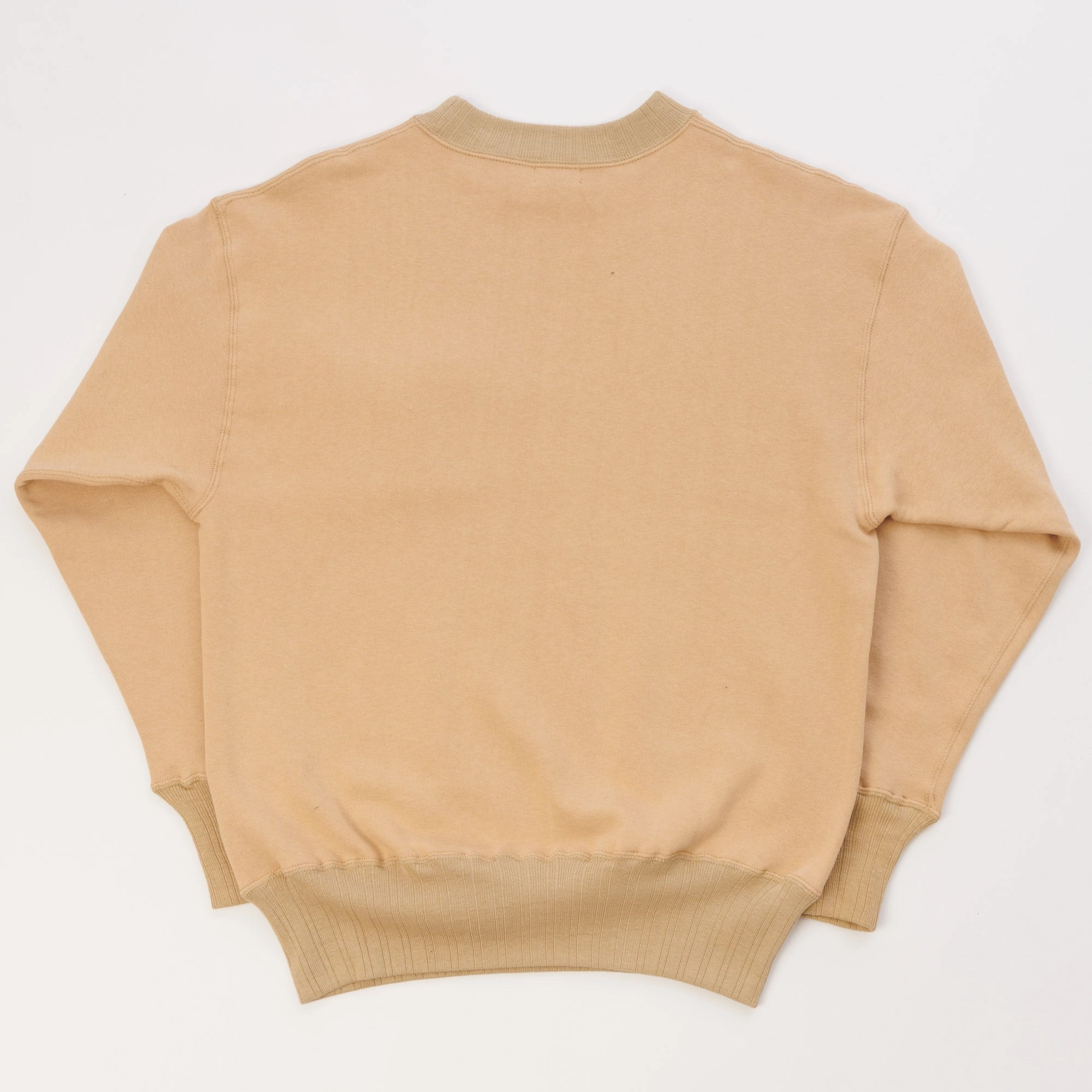 Warehouse & Co 478 Military Sweatshirt - Beige Cozy Design Classic Active