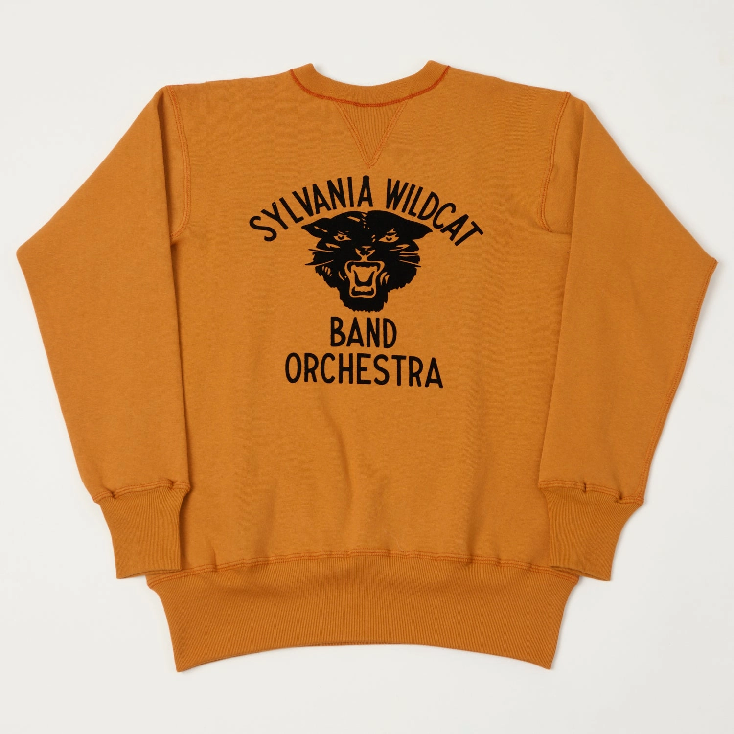 Warehouse & Co 403 'Sylvania' Sweatshirt - Dark Orange Urban Trend appropriate for autumn