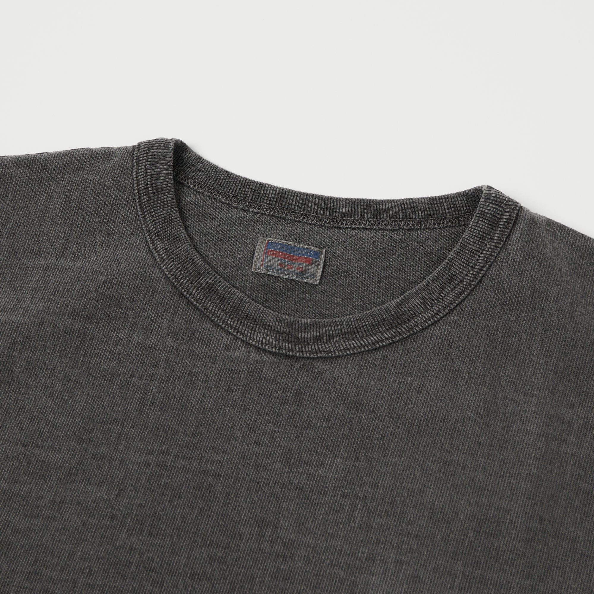 Dubbleworks Heavy Fabric Pigment Dye Pocket Tee - Sumikuro short sleeved Seasonal Comfort Style