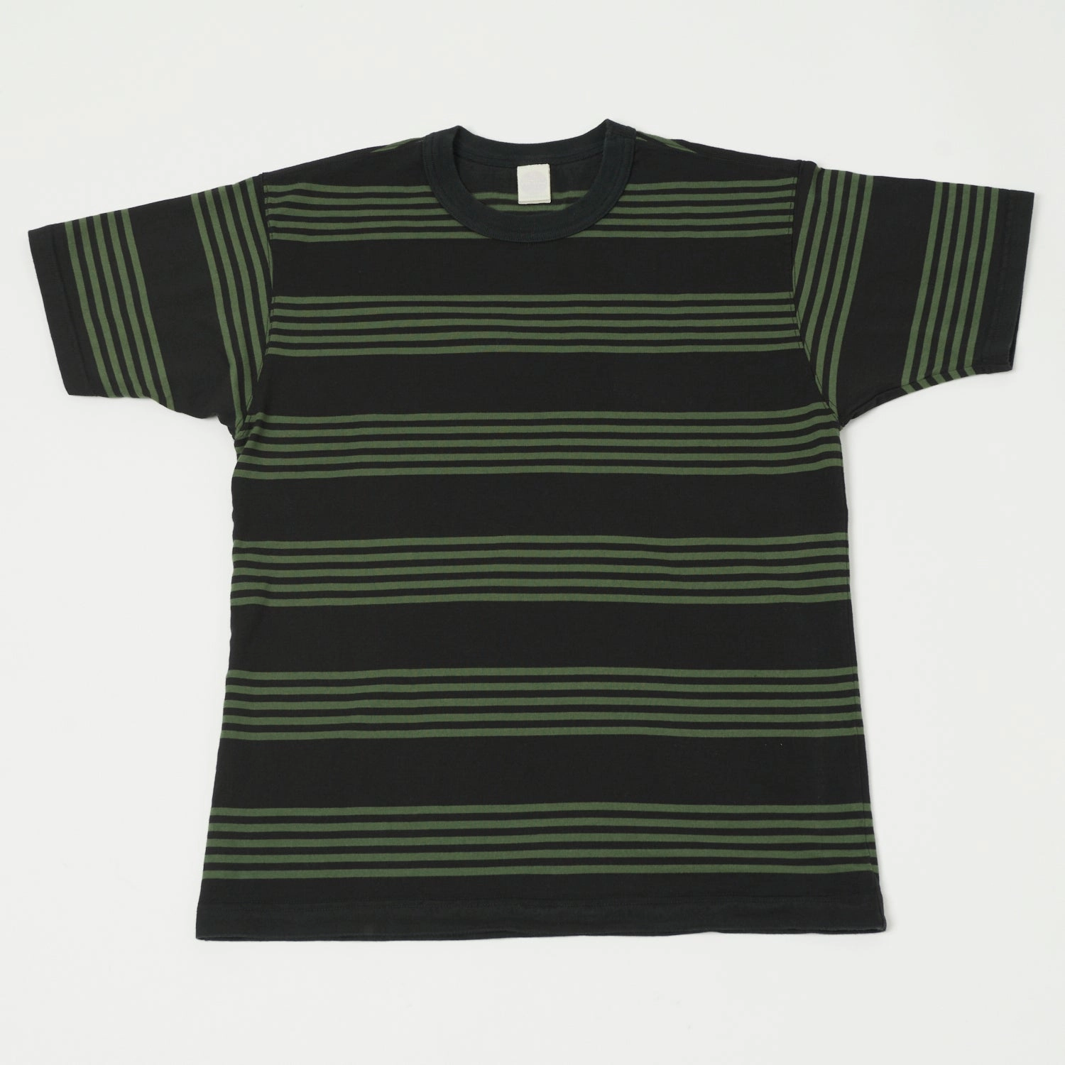 Chill Comfort Look TOYS McCOY Multi Bordered T-Shirt - Green/Black