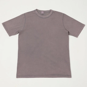 Flea-T 1950s Garment Dyed T-Shirt - Navy Effortless Look