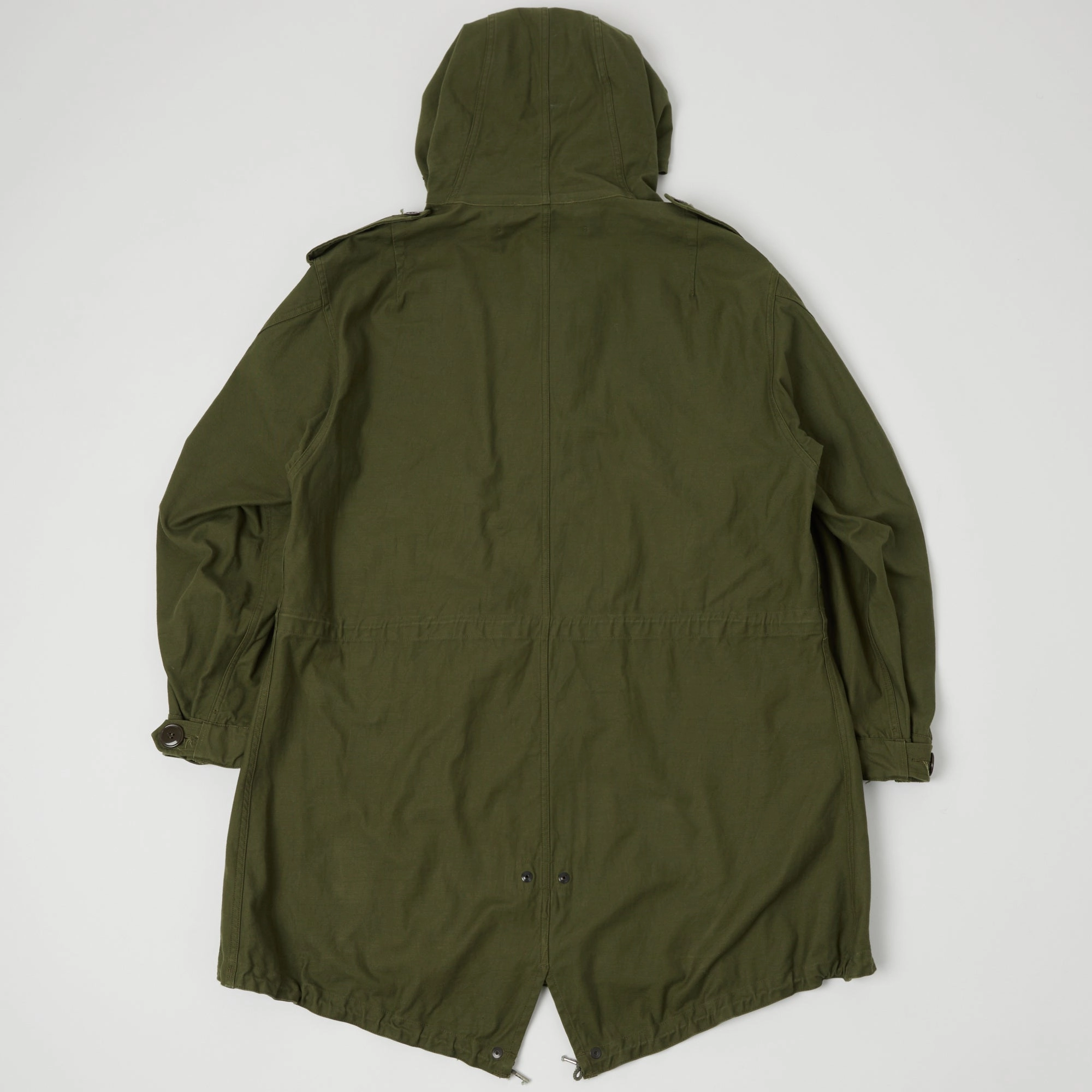 Buzz Rickson's U.S. Army M-51 Fishtail Parka - Olive Drab Smooth Feel Thermal Reflective Lining