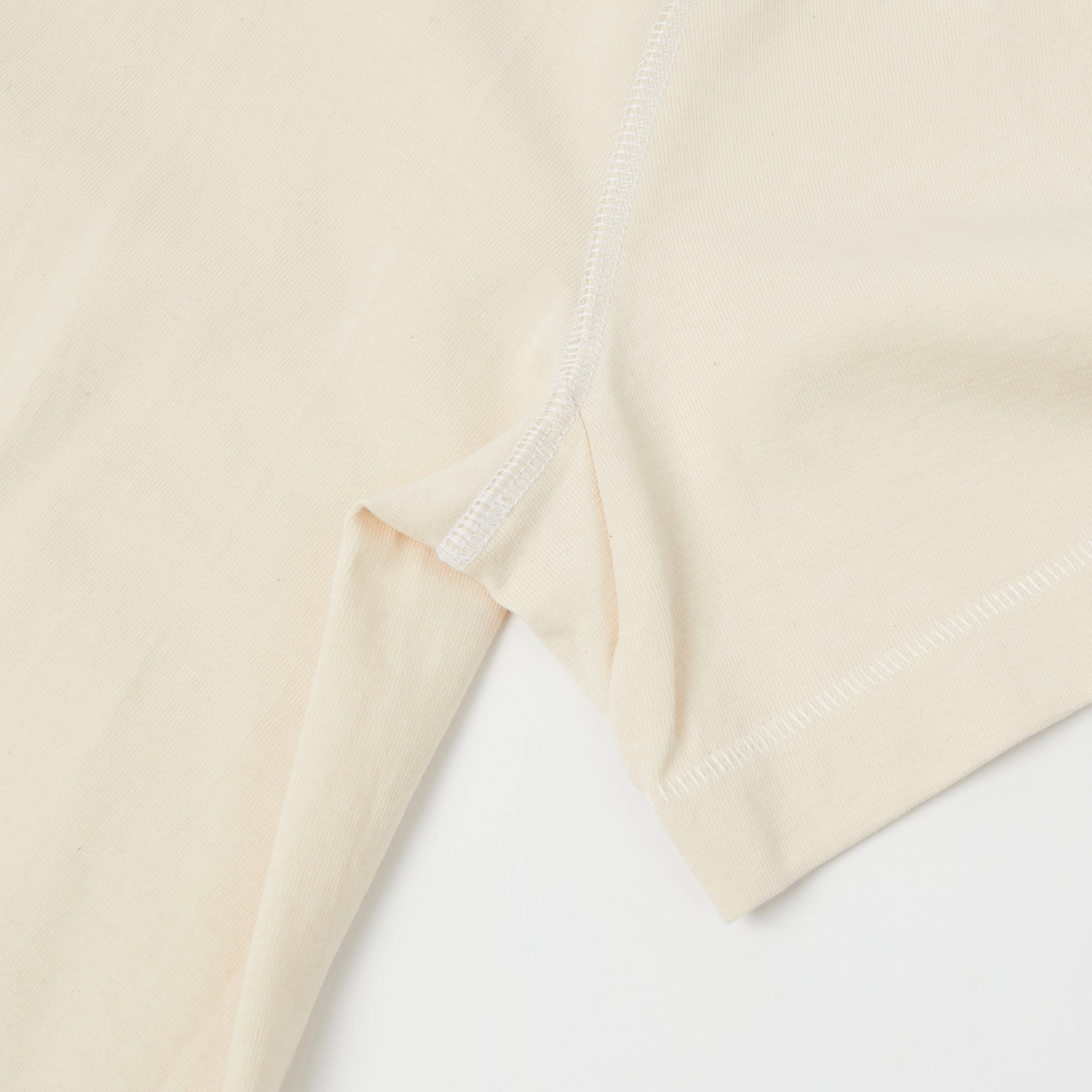 Printed Logo SlimFitDesign Merz b. Schwanen 204SL Short Sleeve Henley - Nature